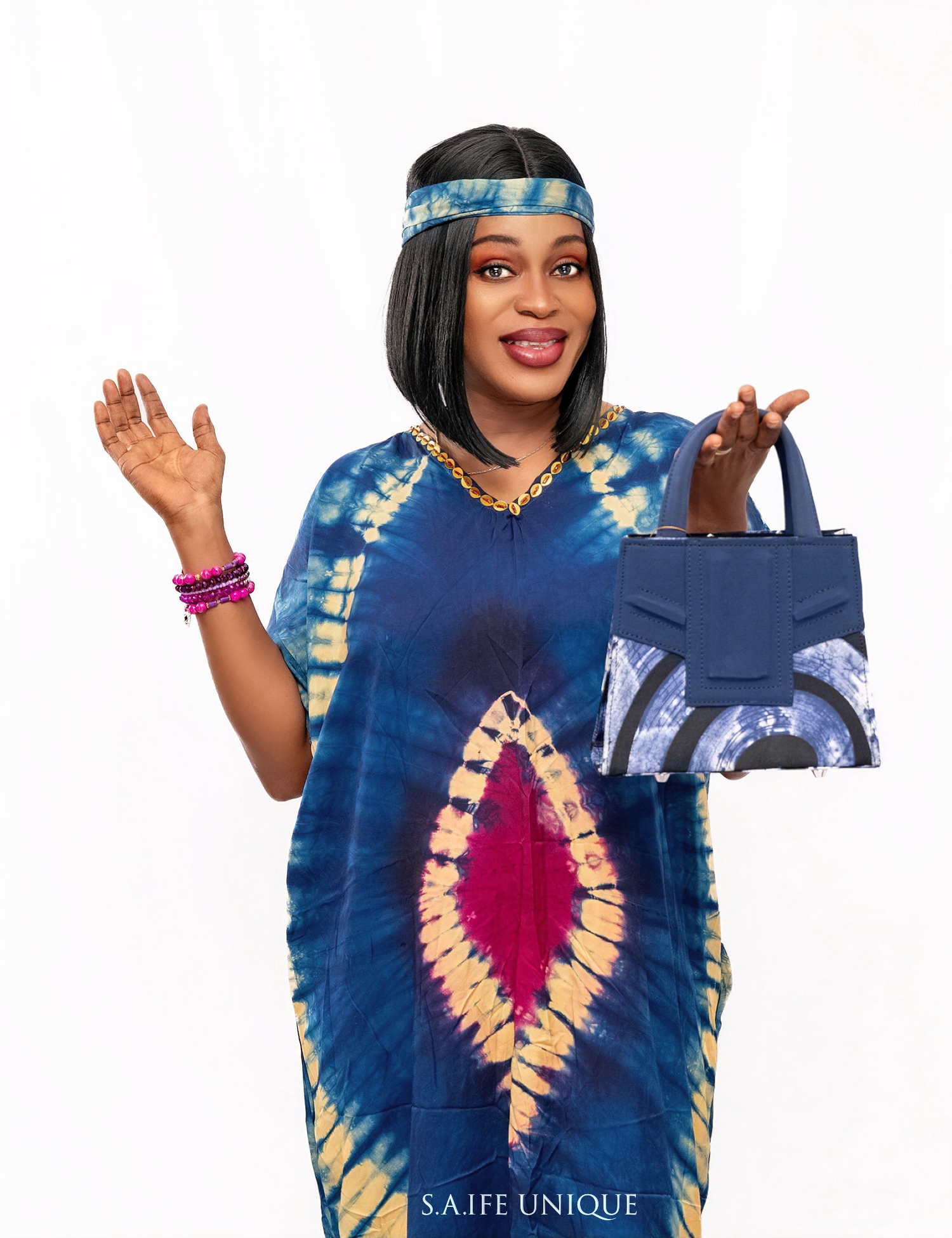 Sisi Eko Adire Boubou