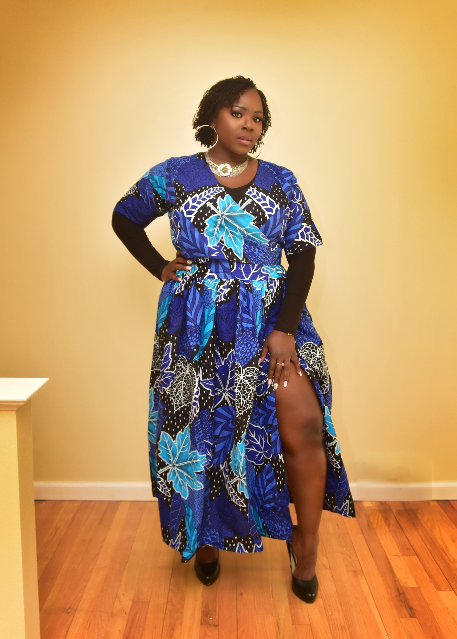 Ankara Maxi Skirt Set