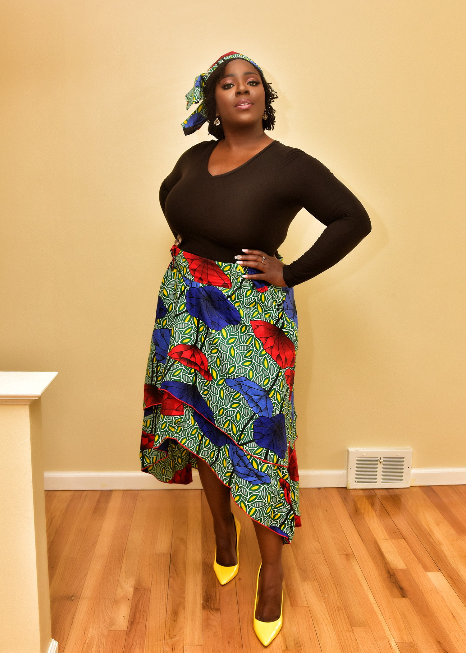 Ankara Maxi Skirt