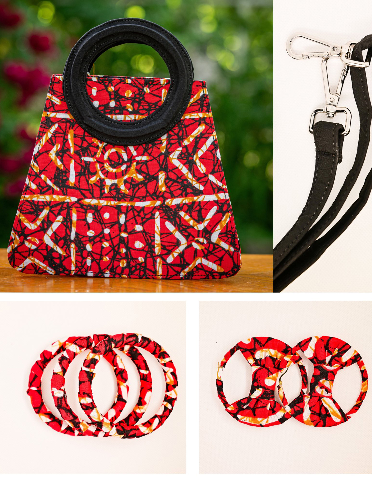 S.A.IFE ANKARA/RED MINI TOTE BAG