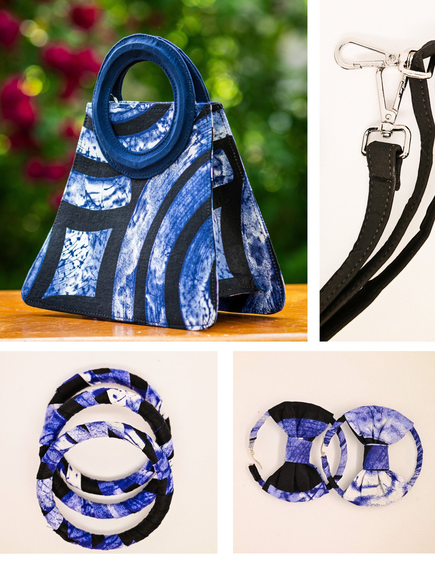 S.A.IFE ANKARA/BLUE MINI TOTE BAG