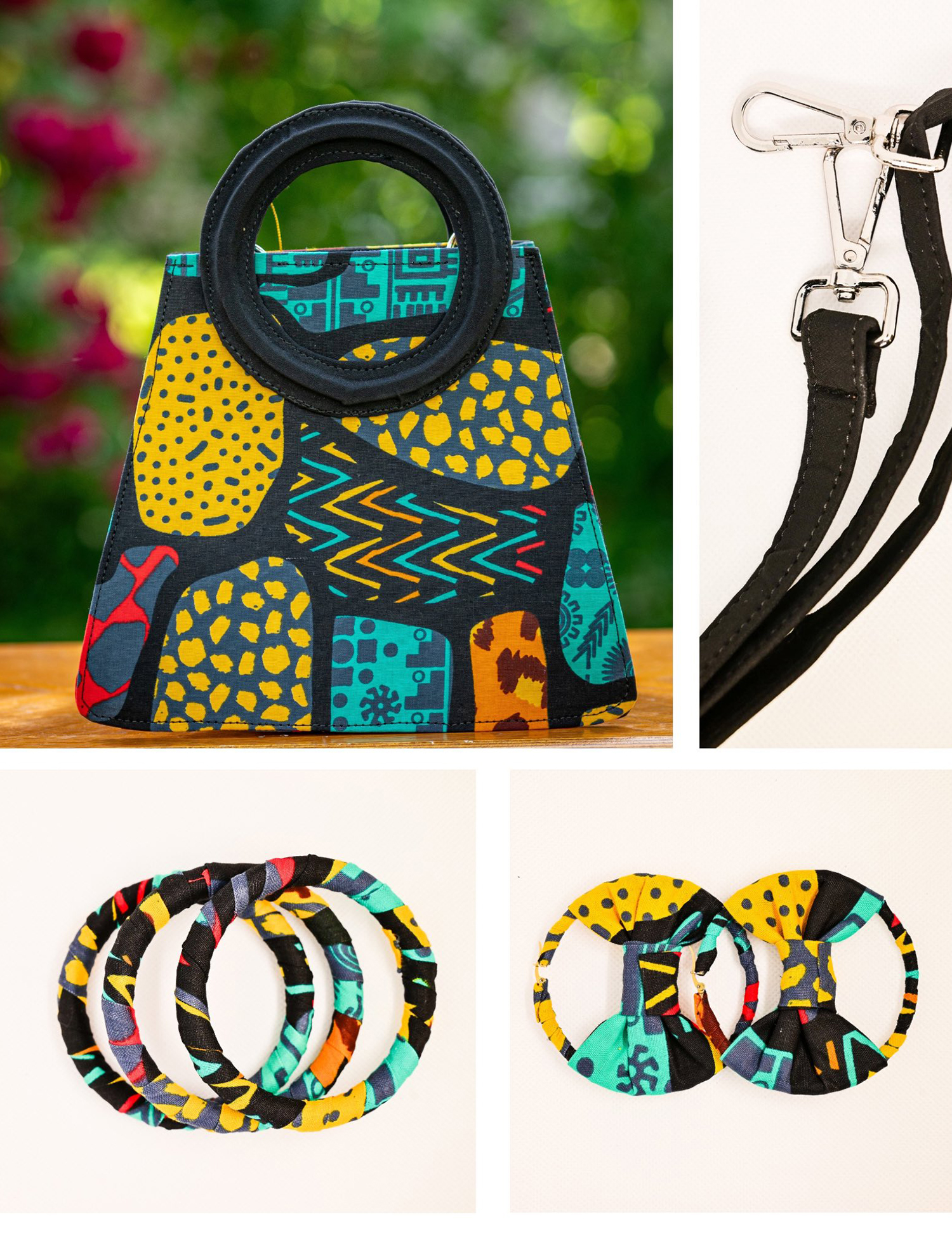 S.A.IFE ANKARA/MULTICOLOR MINI TOTE BAG