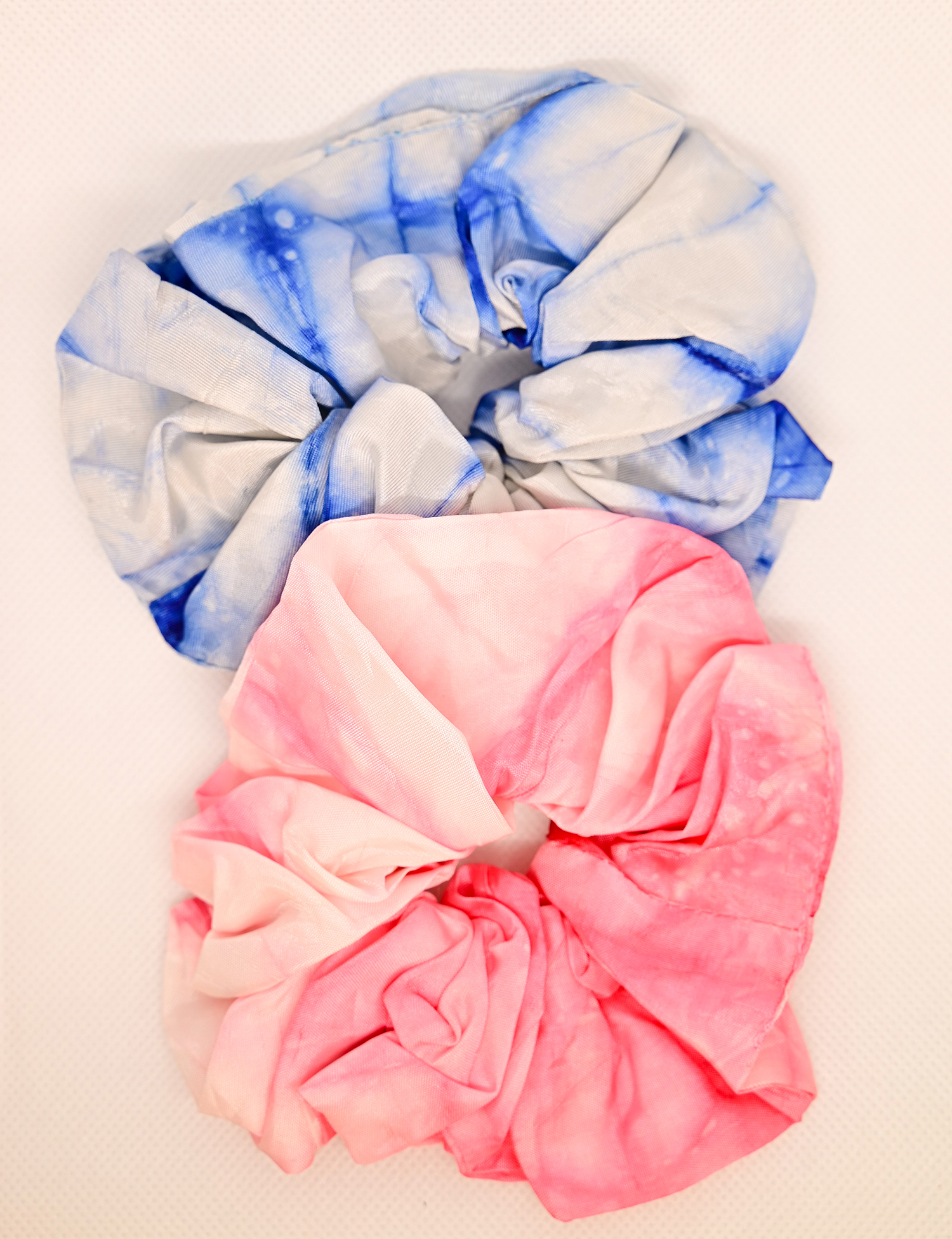Blue & Pink Scrunches