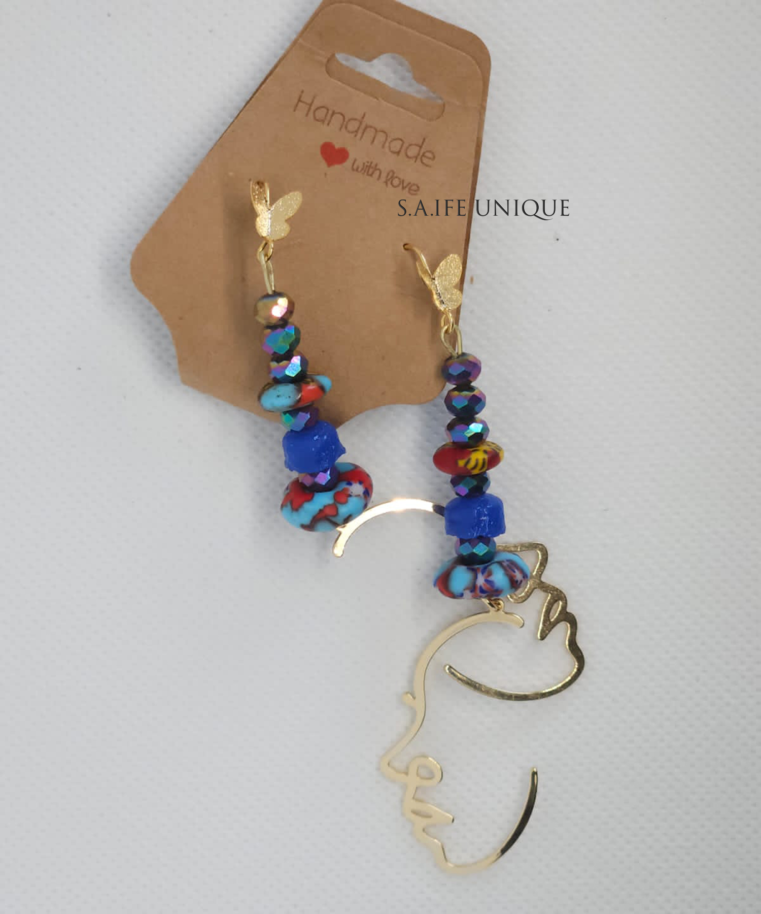 Sky Blue Ear Ring