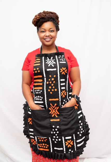 Ankara Material Apron (Single)