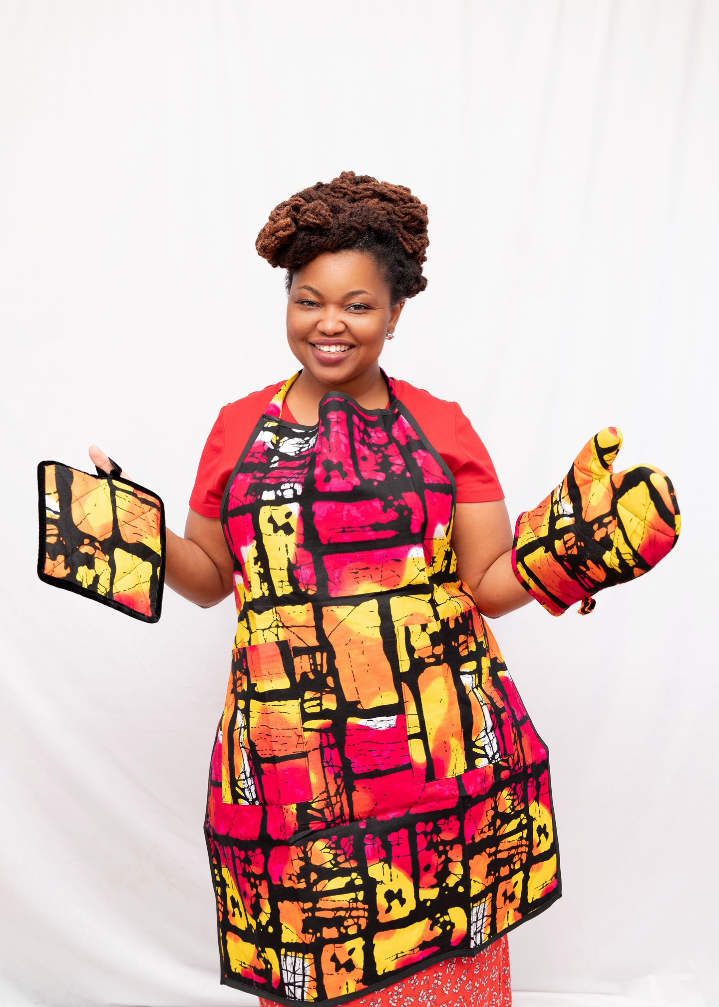 Multicolor Apron (Set)