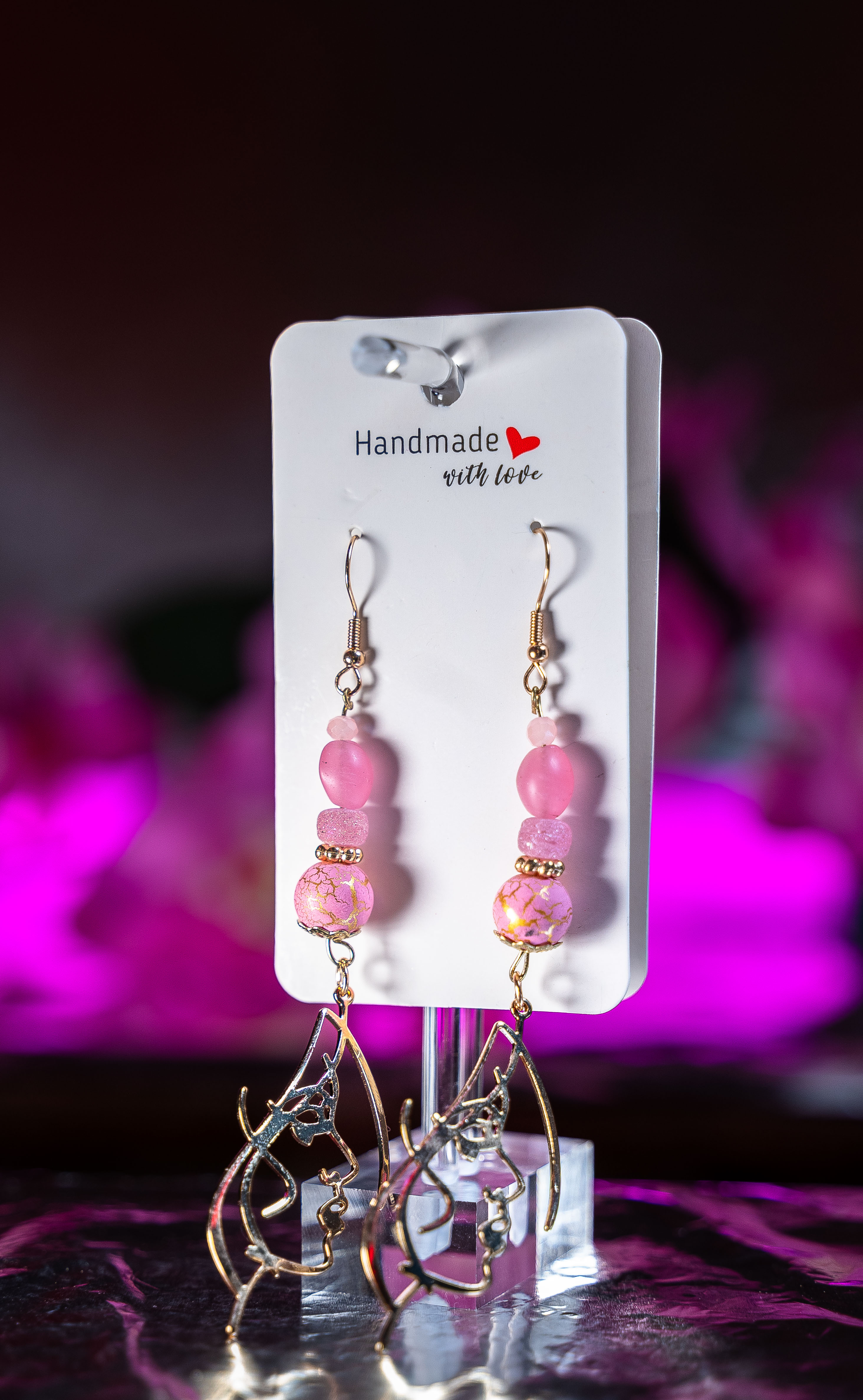 “PINK HARMONY” EARRINGS