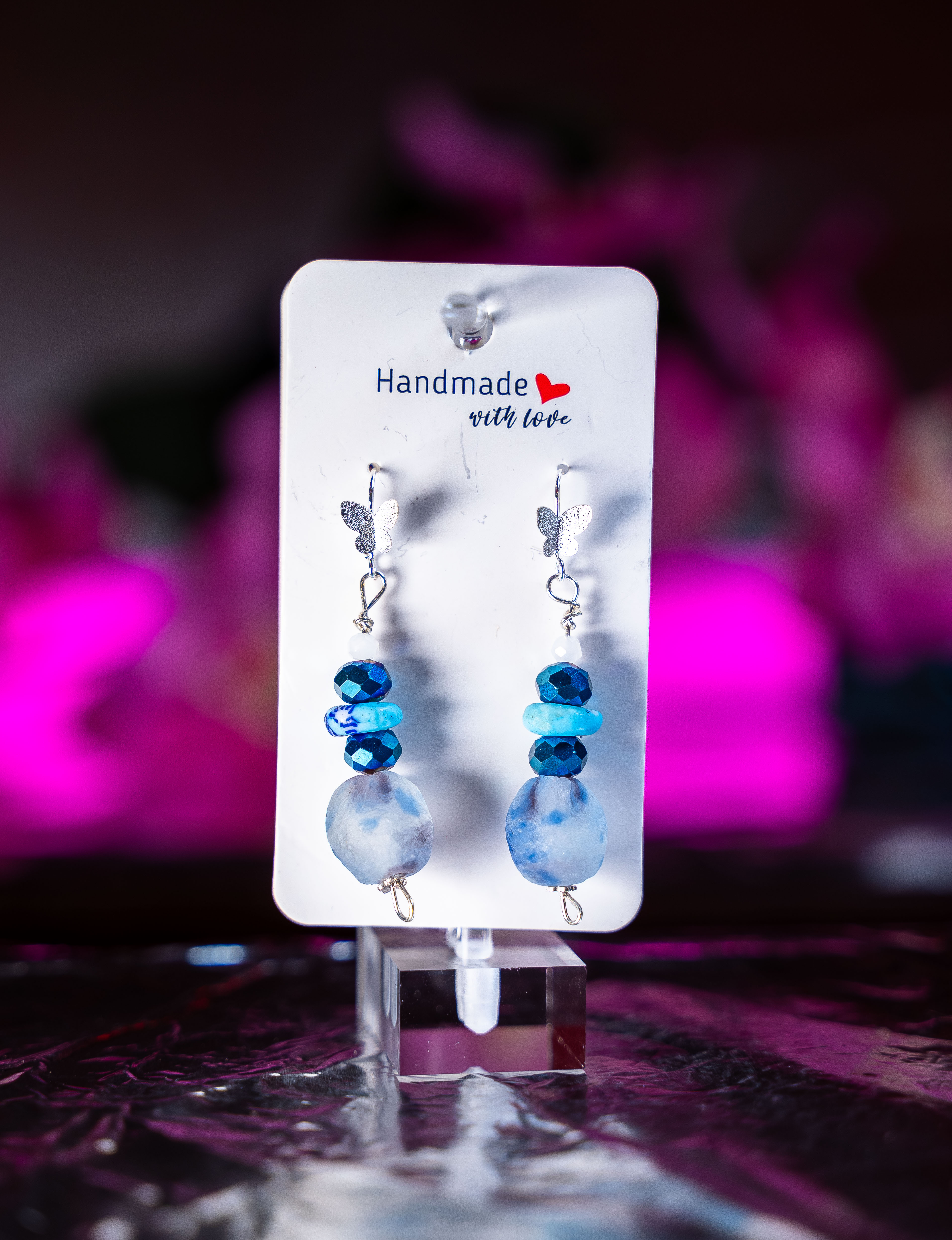 “BLUE MOONLIGHT” EARRINGS