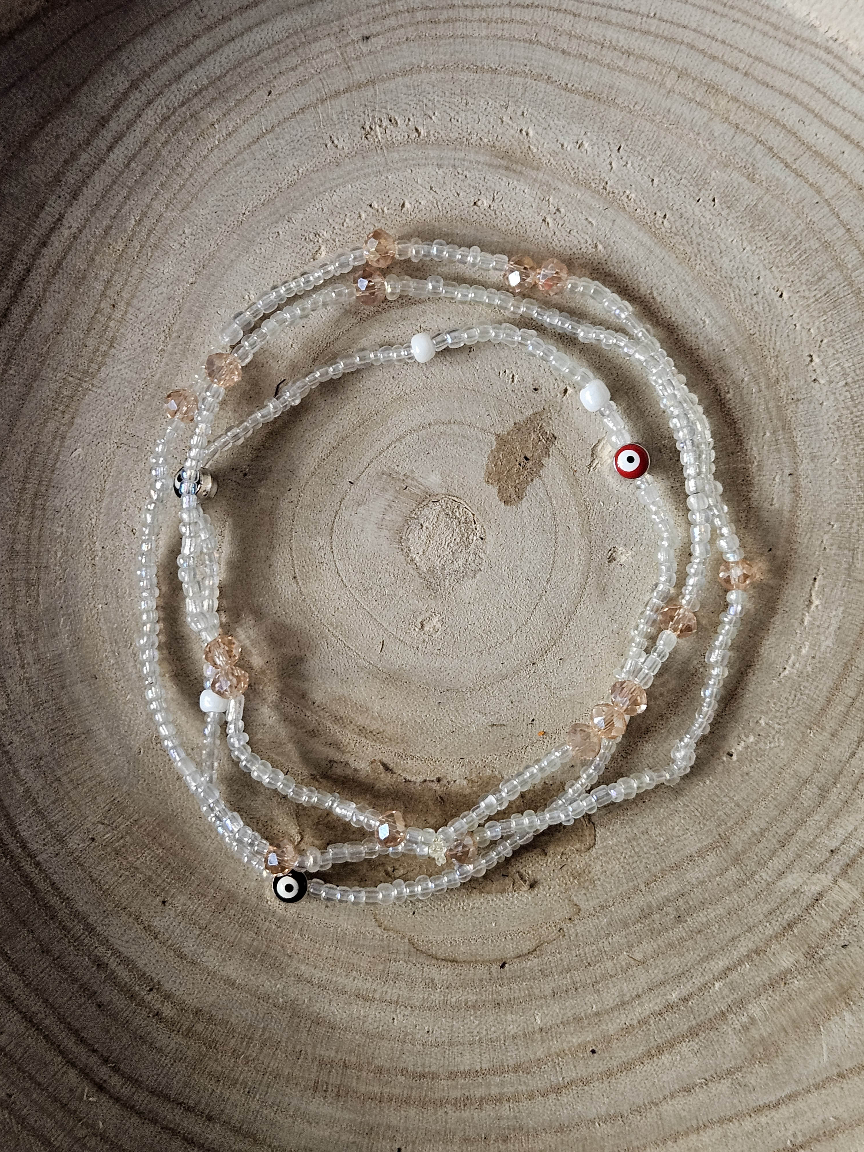 Crystal Clarity Anklet