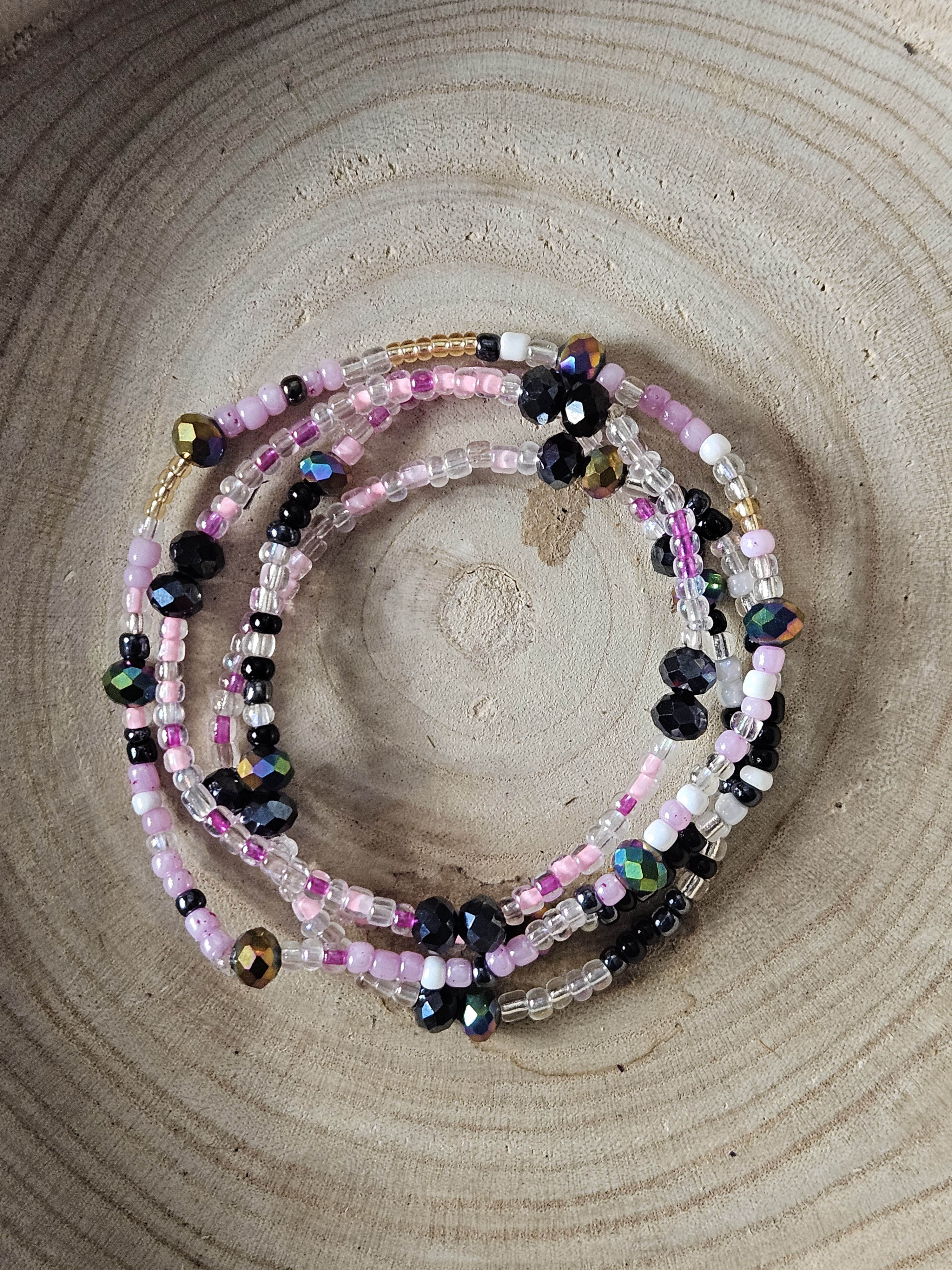 Blush Noir Anklet