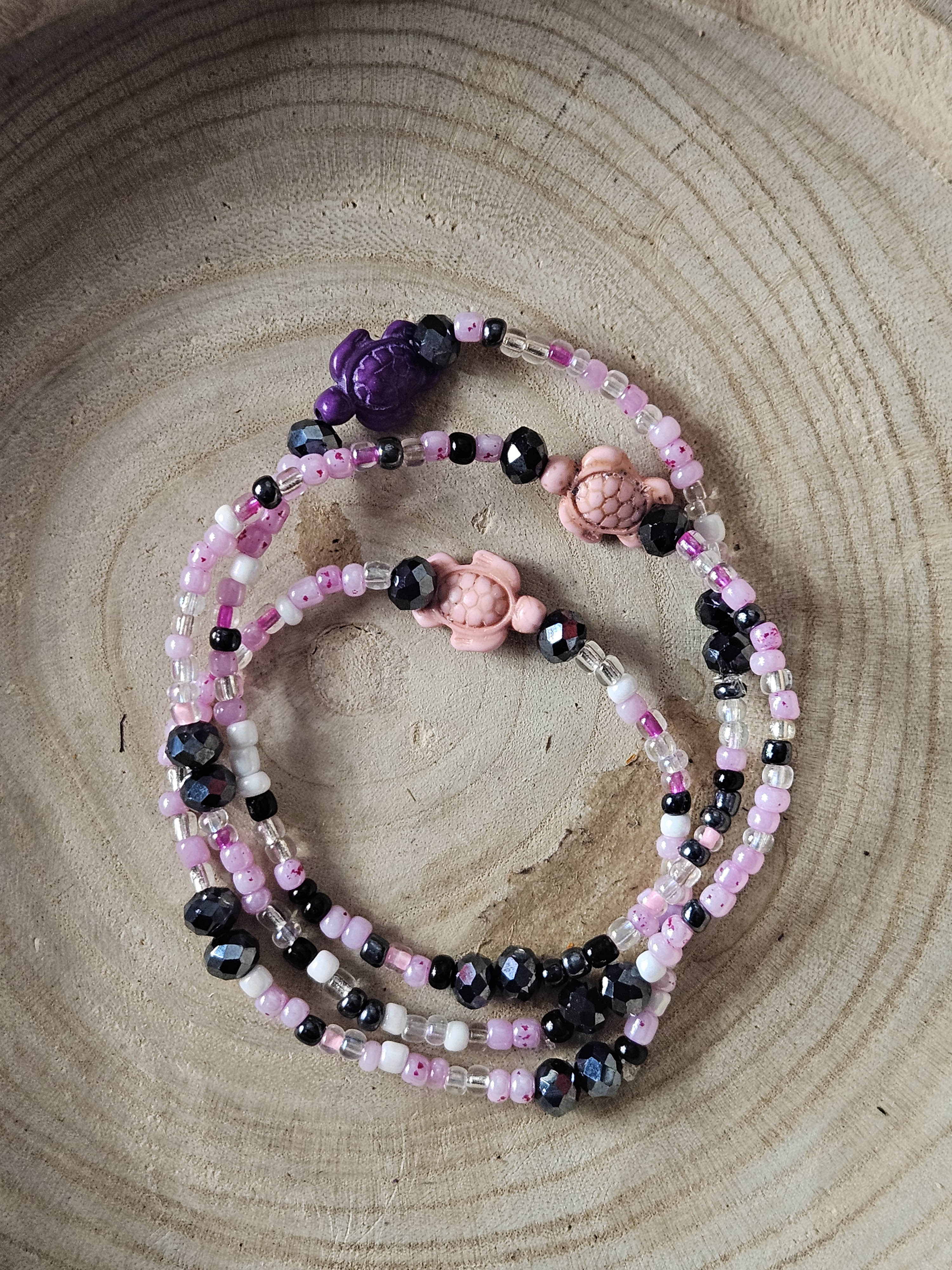 Blush Noir Anklet
