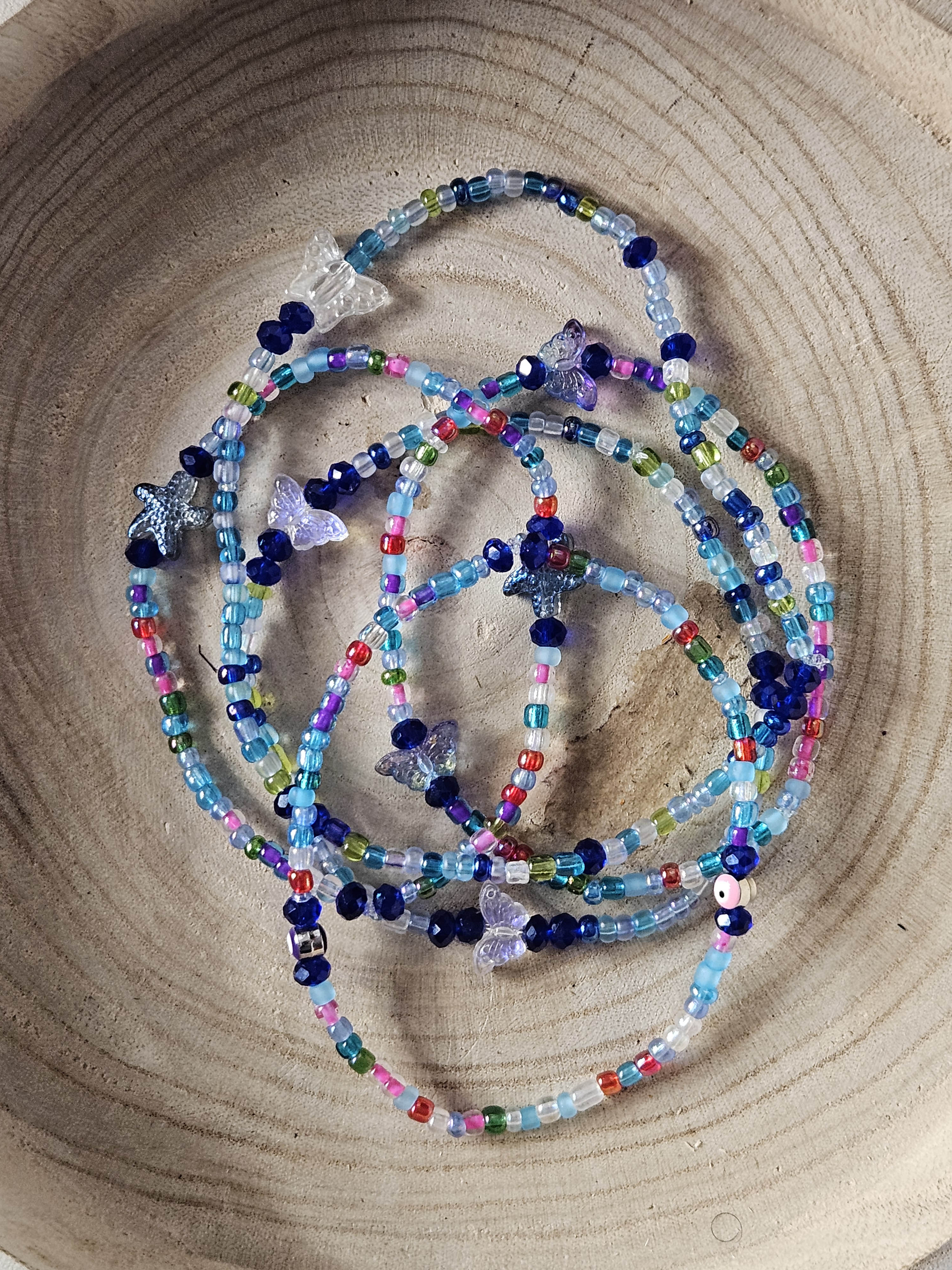 Charms Beaded Anklets