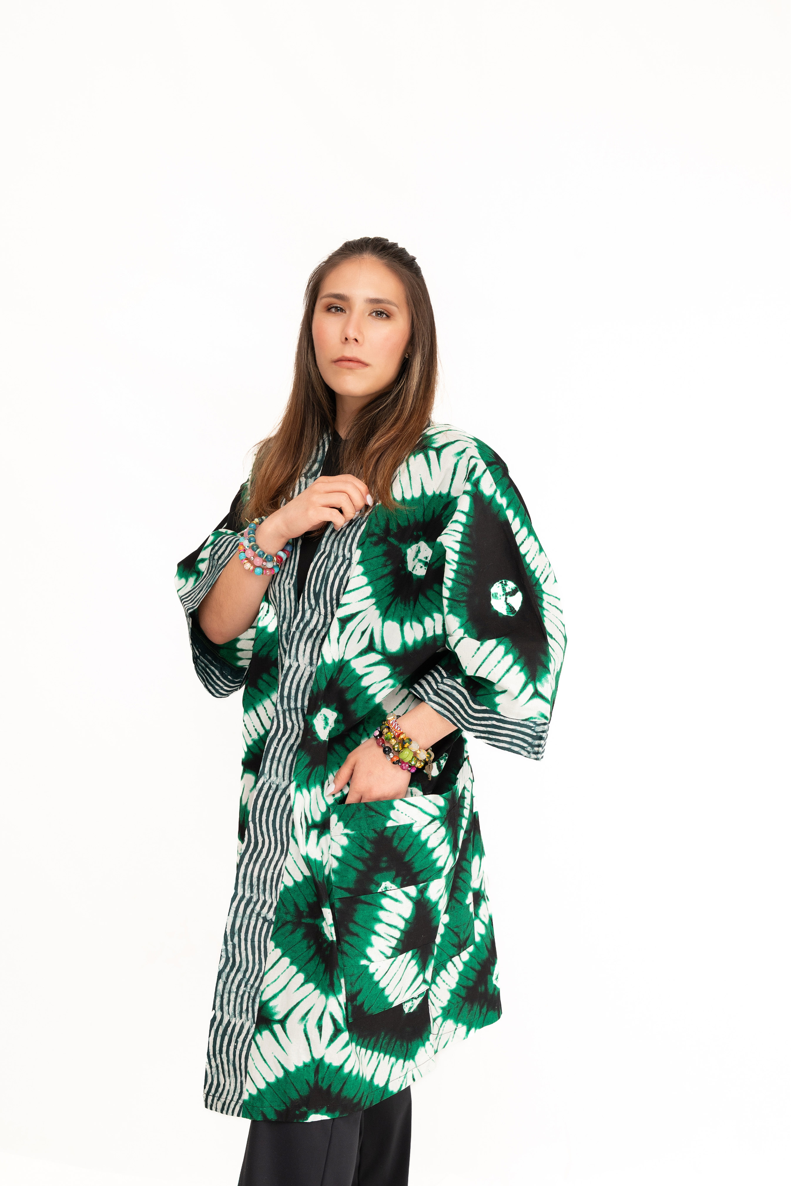 Classic Adire Kimono