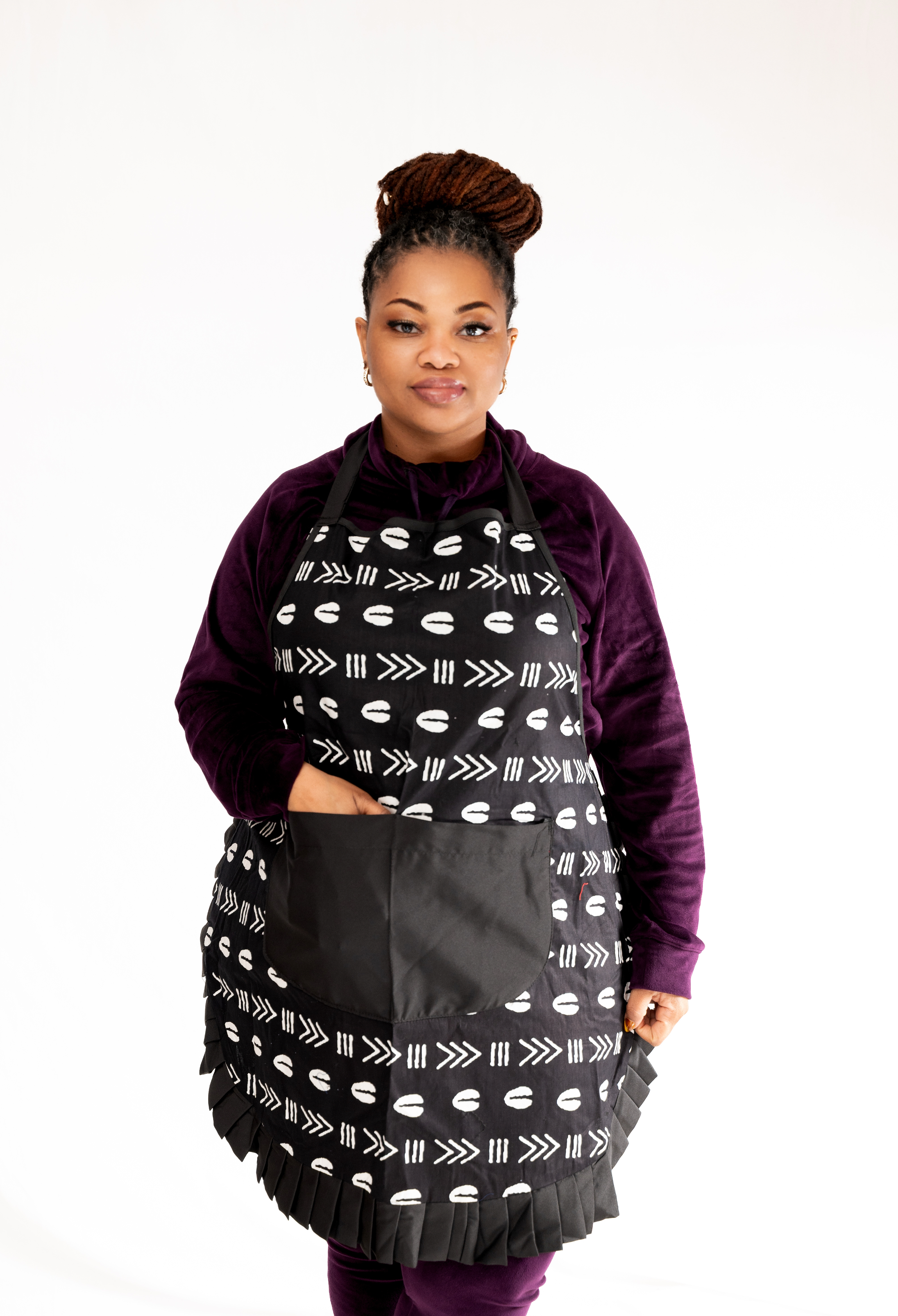 Afro-Inspired Single Aprons