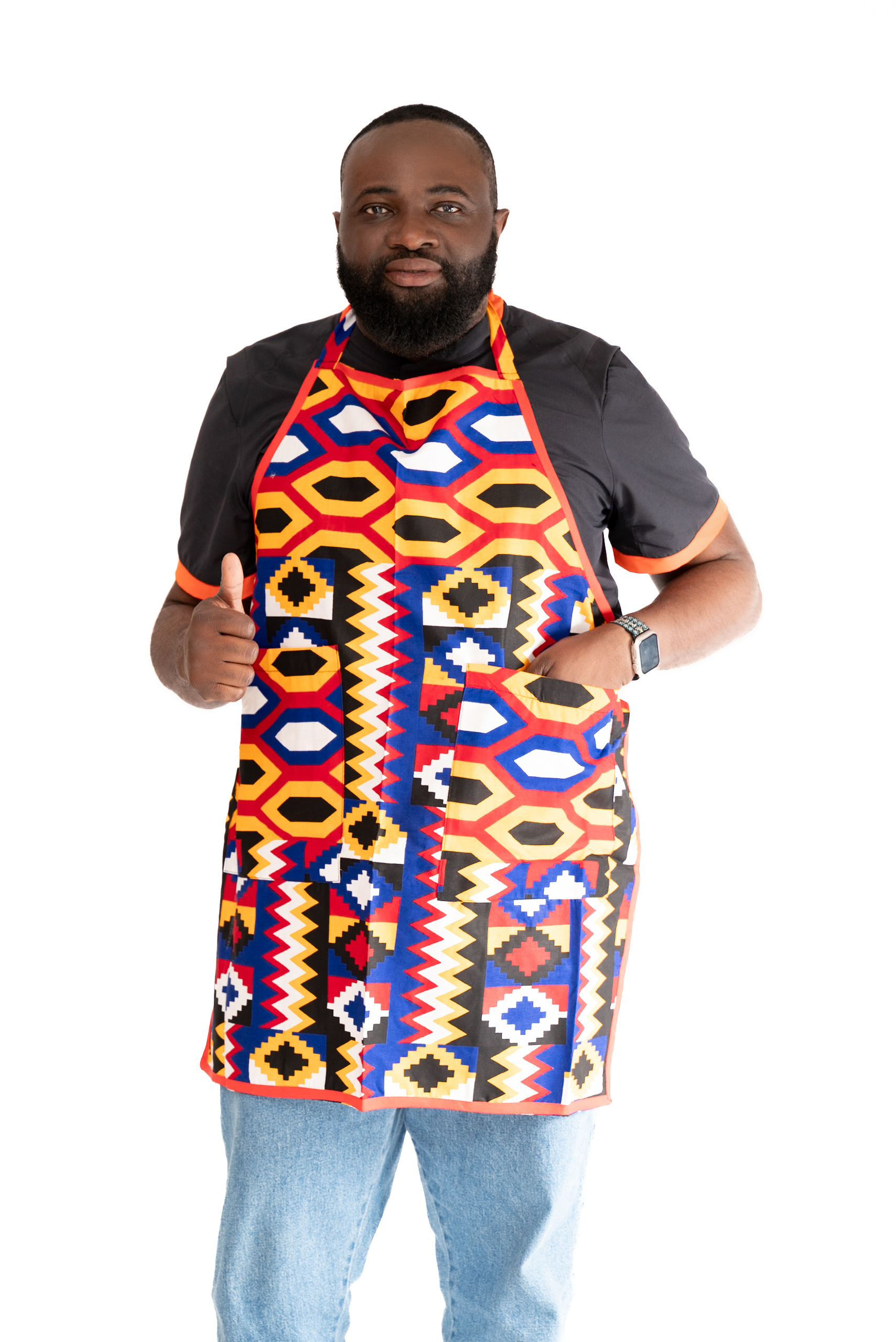 Afro-Inspired Single Aprons