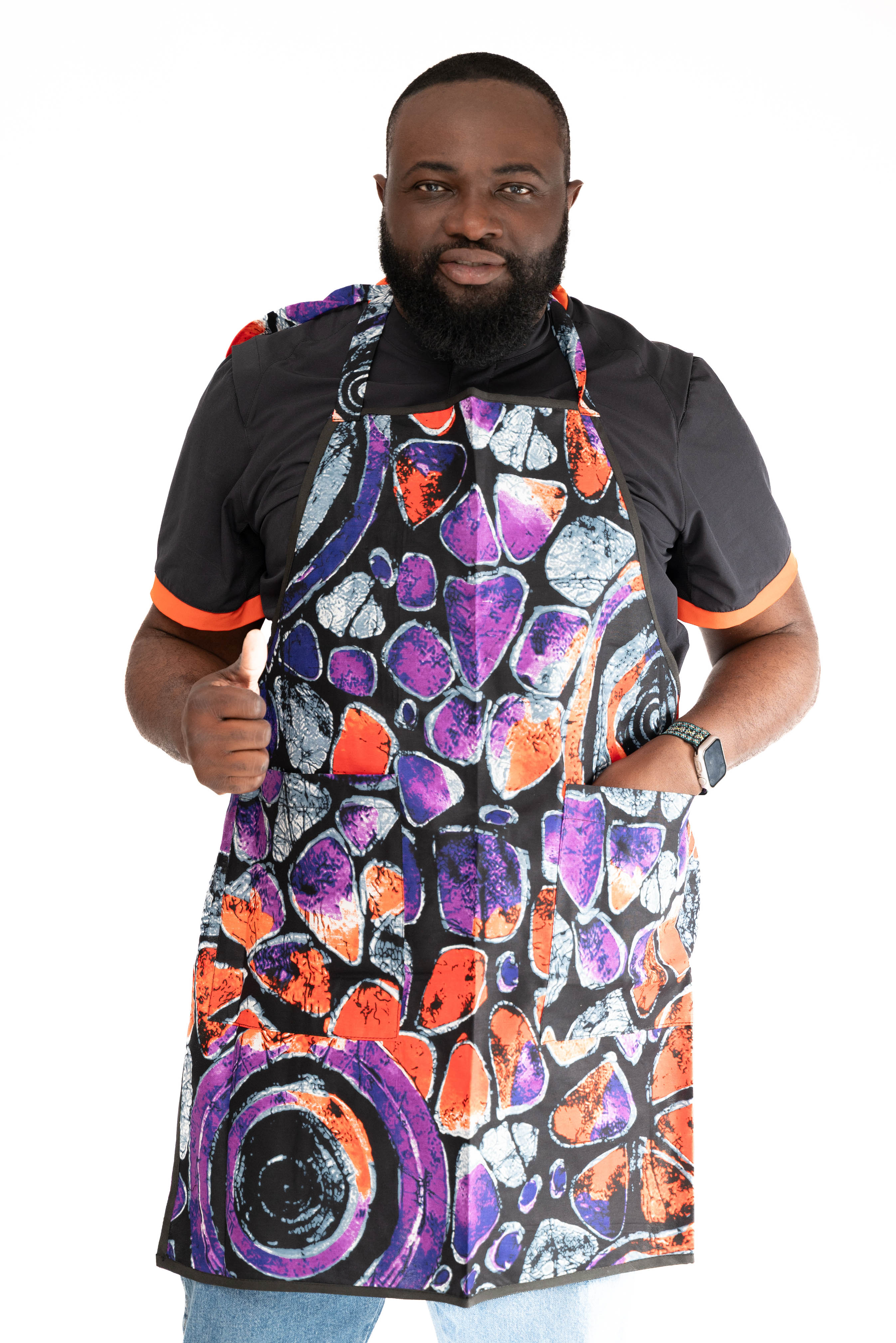 Afro-Inspired Single Aprons