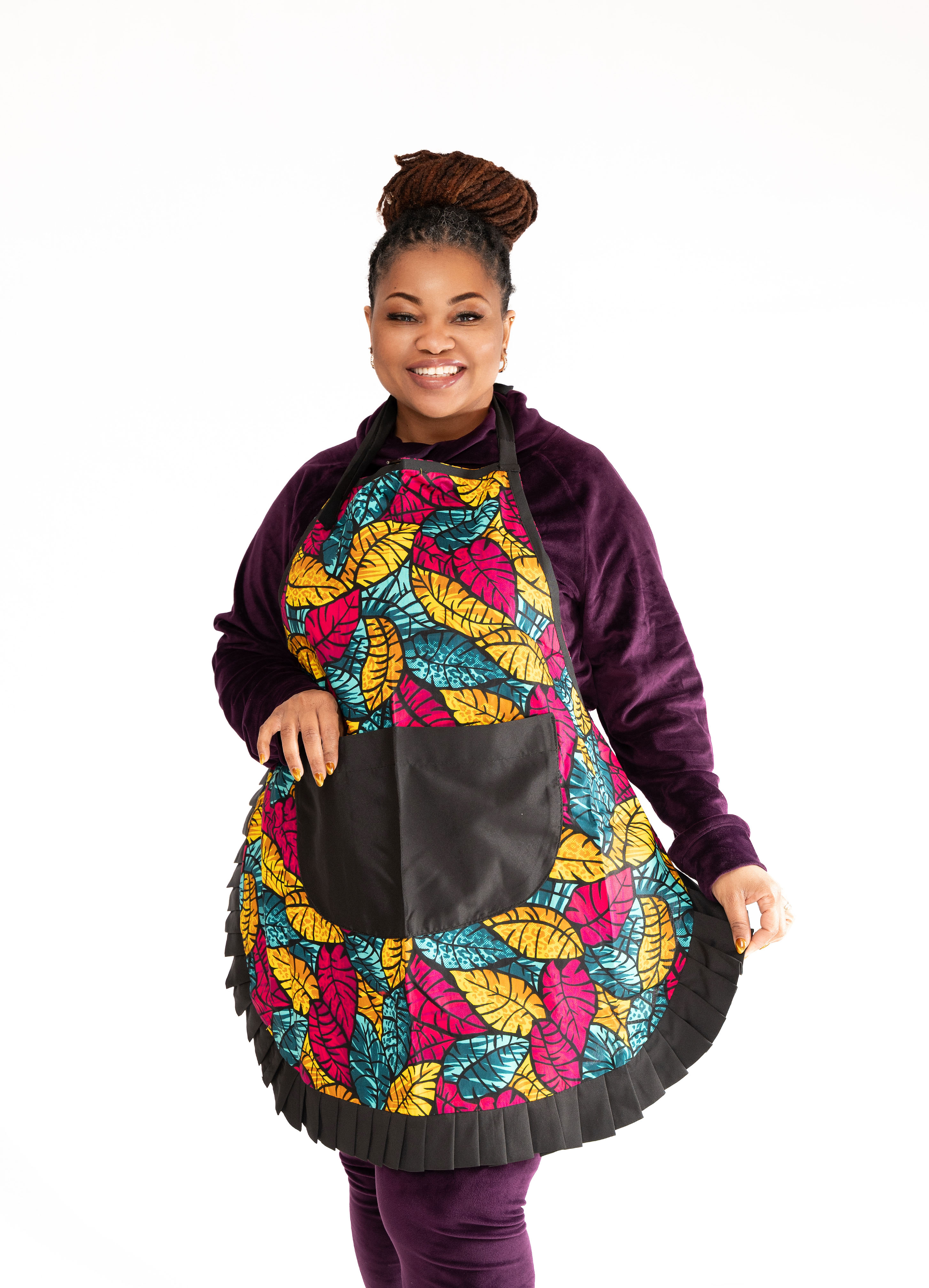Afro-Inspired Single Aprons