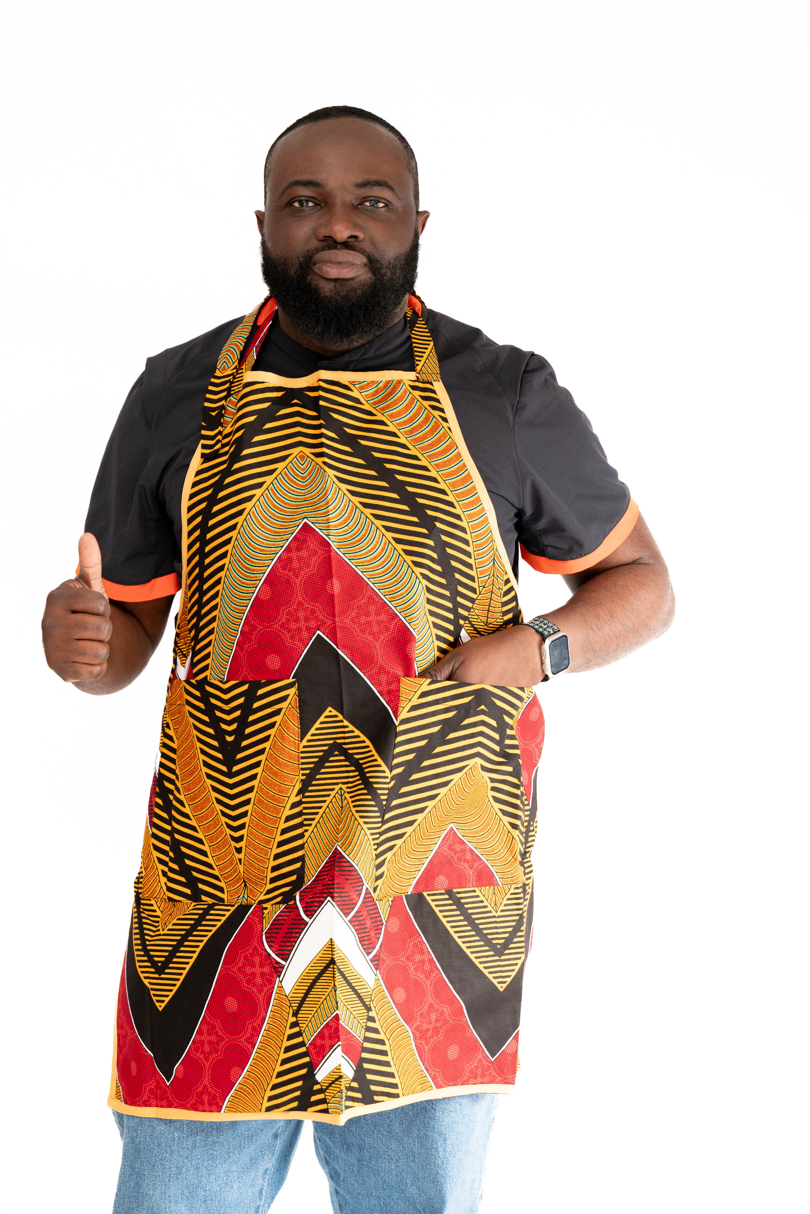 Afro-Inspired Single Aprons