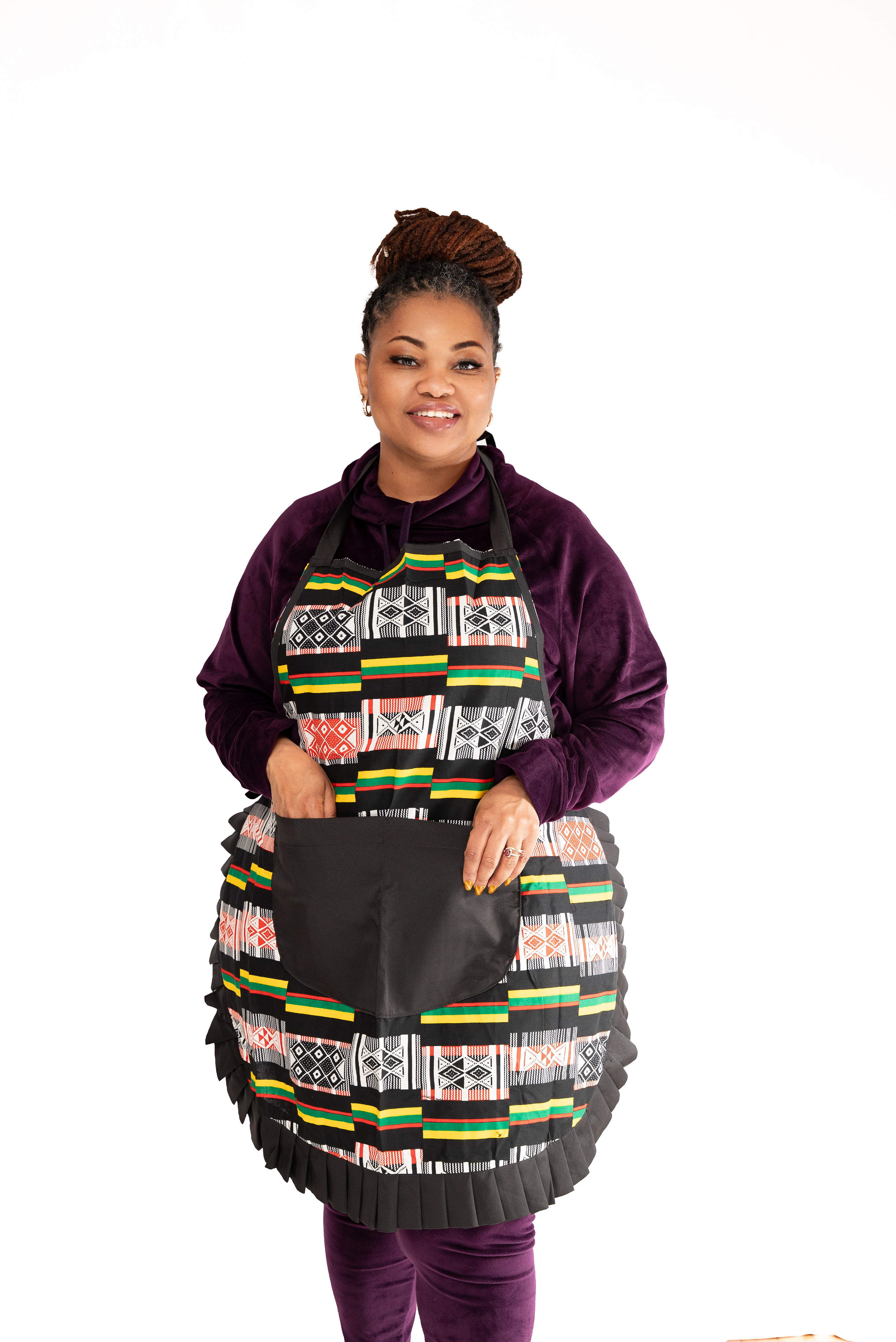 Afro-Inspired Single Aprons