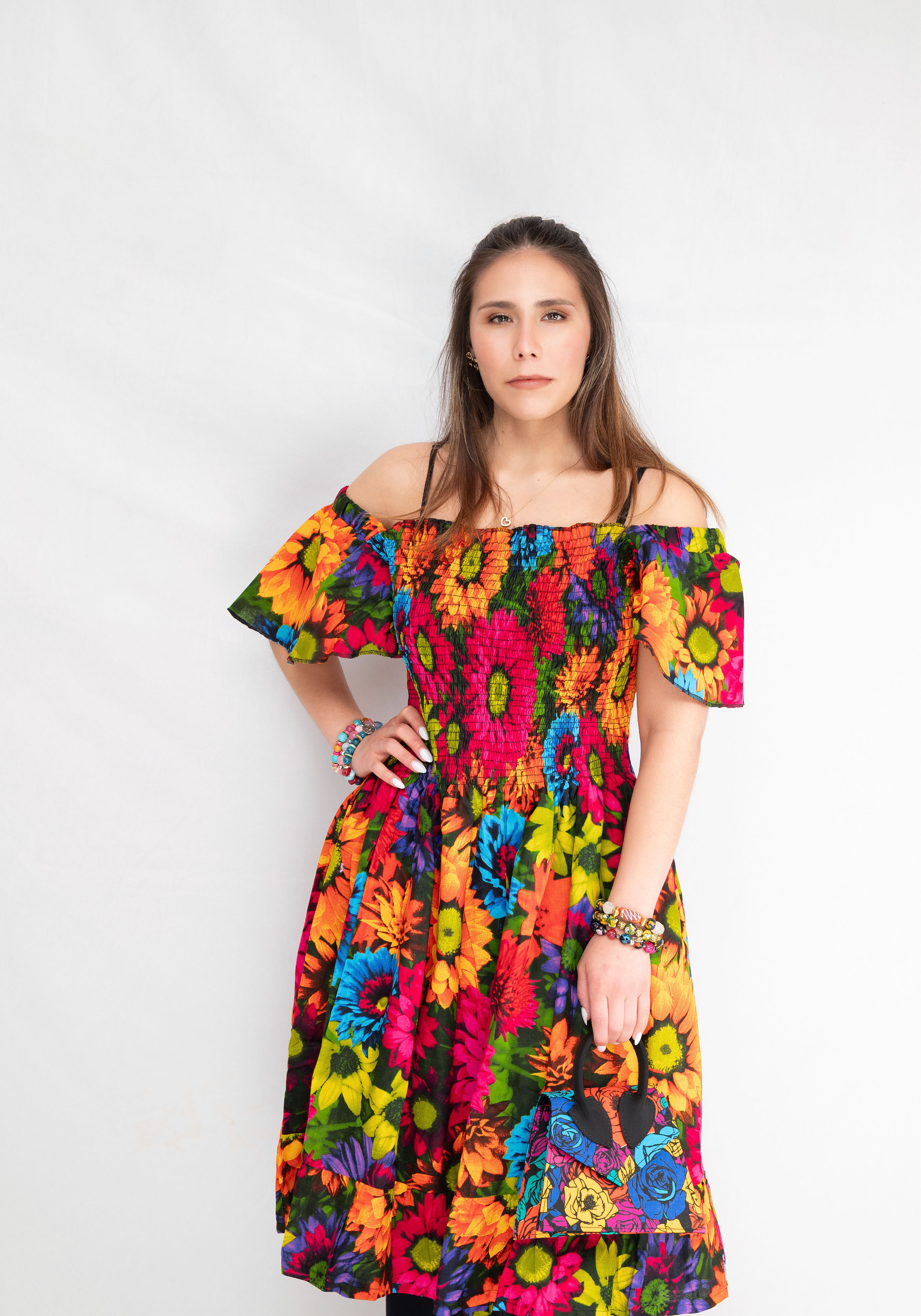 Sunshine Baddie Ankara Sundress