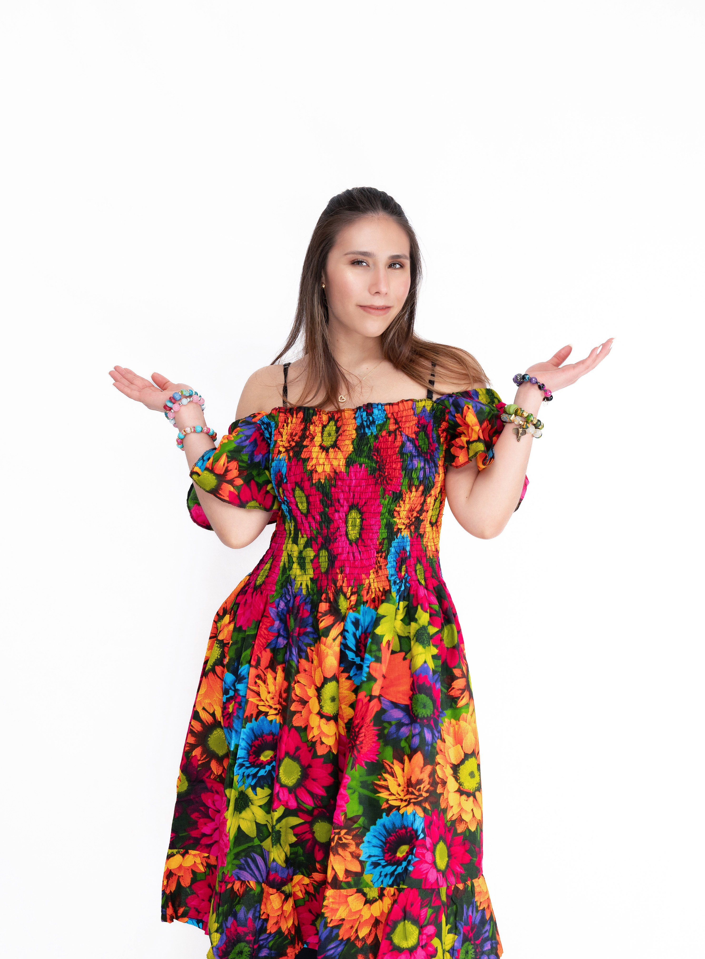 Sunshine Baddie Ankara Sundress