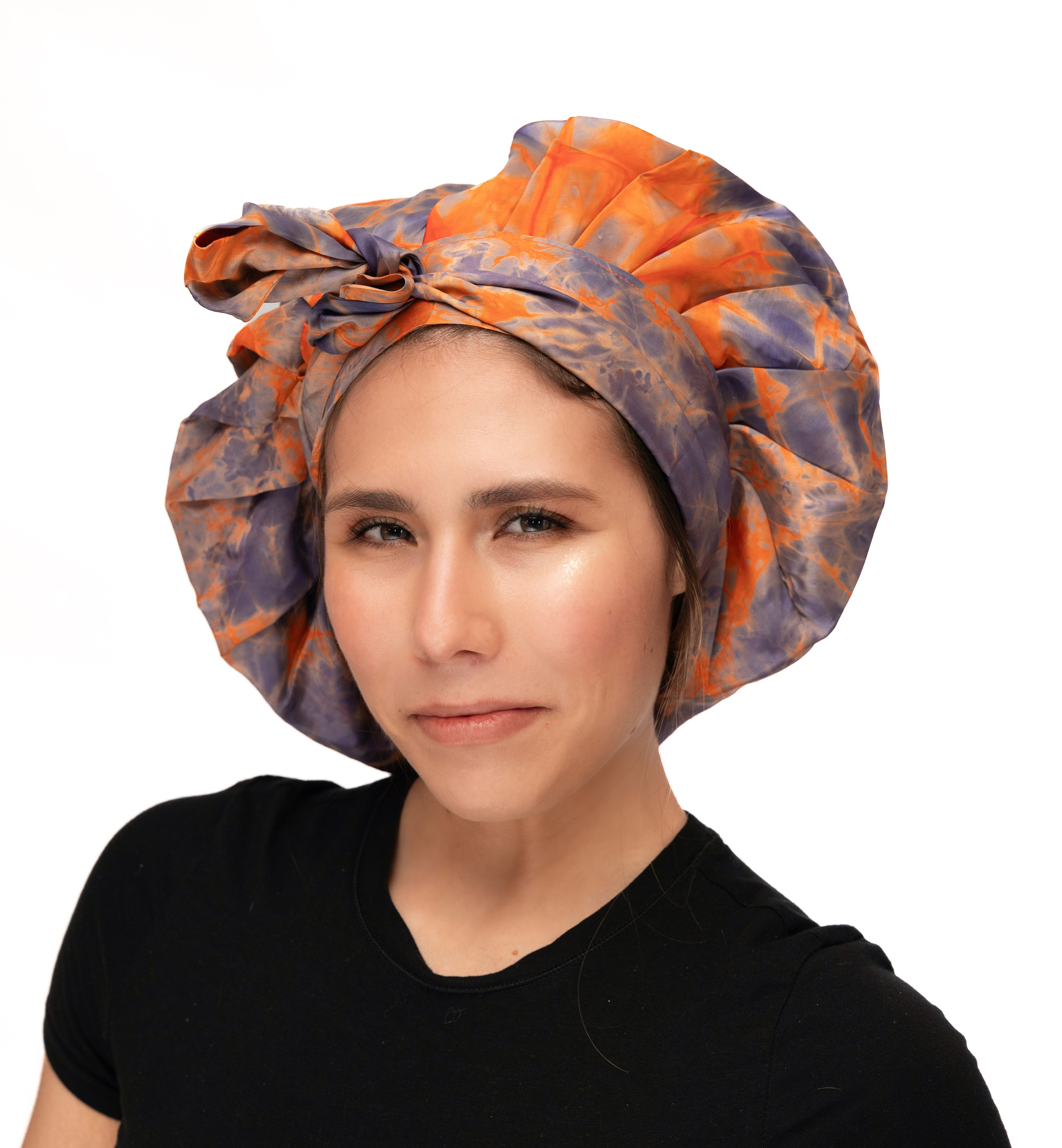 Adire Silk Hair Wrap