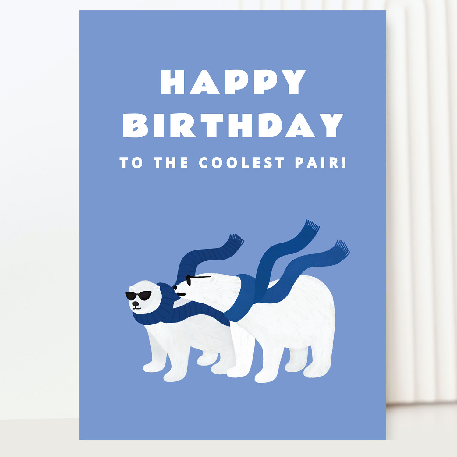 Coolest Pair Birthday Card