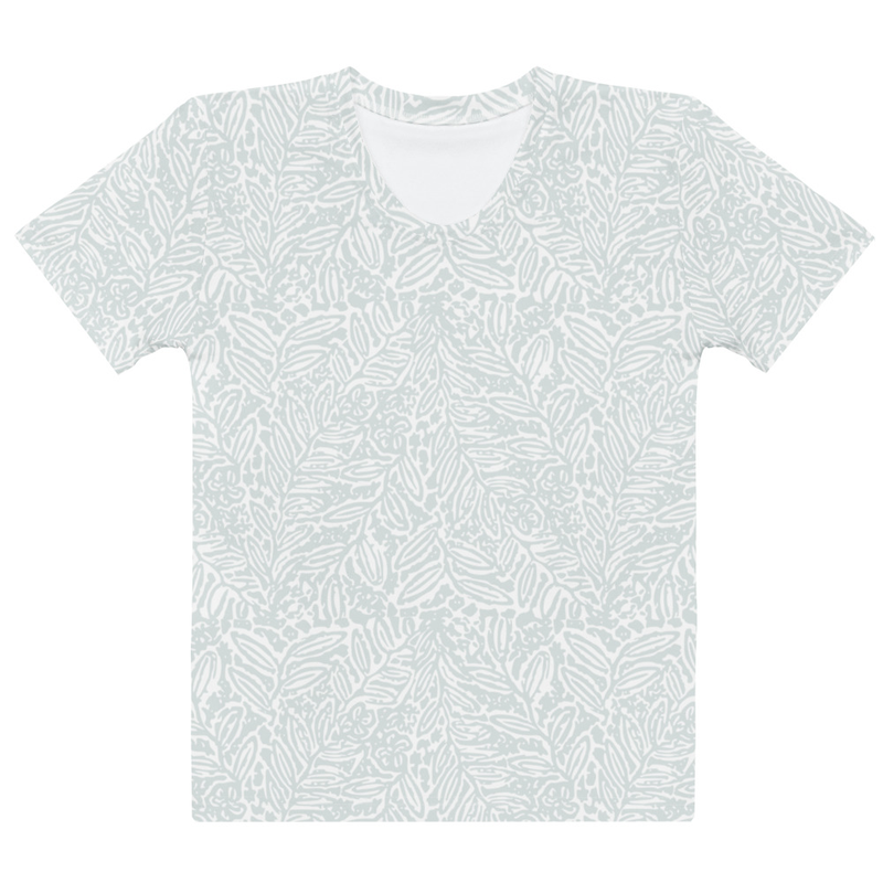 Women’s Sage Green Botanical Tee