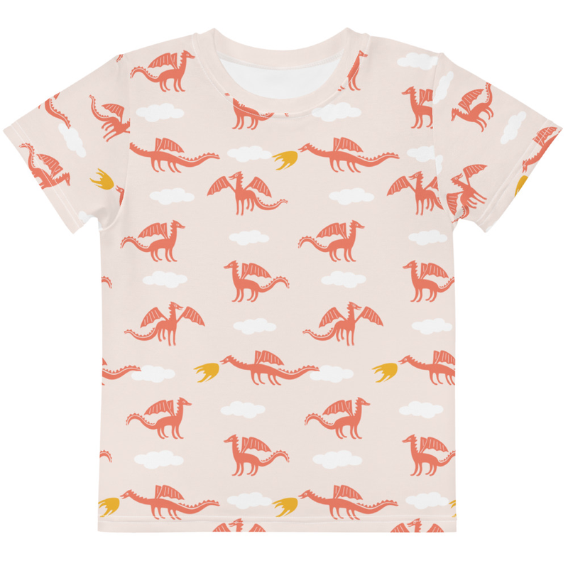 Soft Toddler Dragon All-Over Print T-shirt