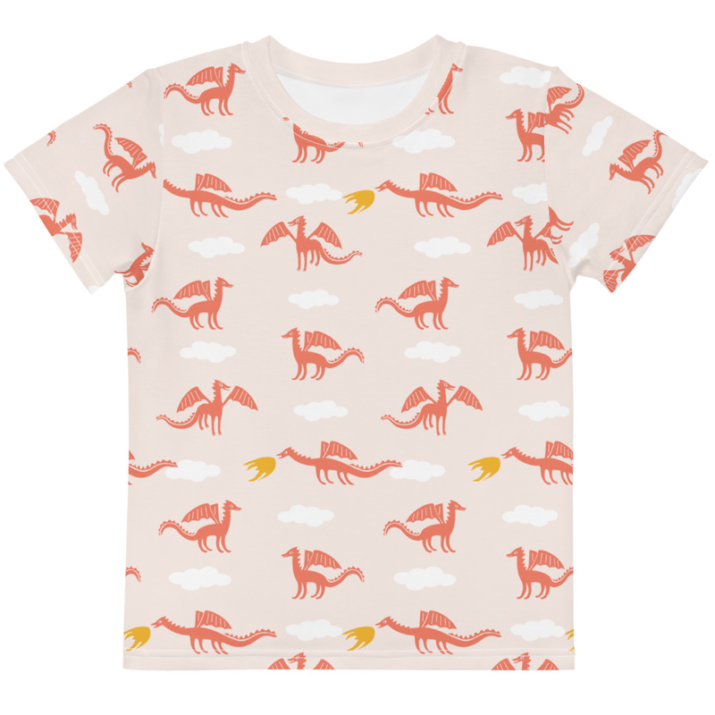 Soft Toddler Dragon All-Over Print T-shirt