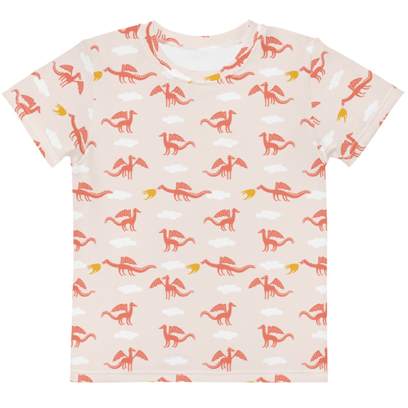 Soft Toddler Dragon All-Over Print T-shirt