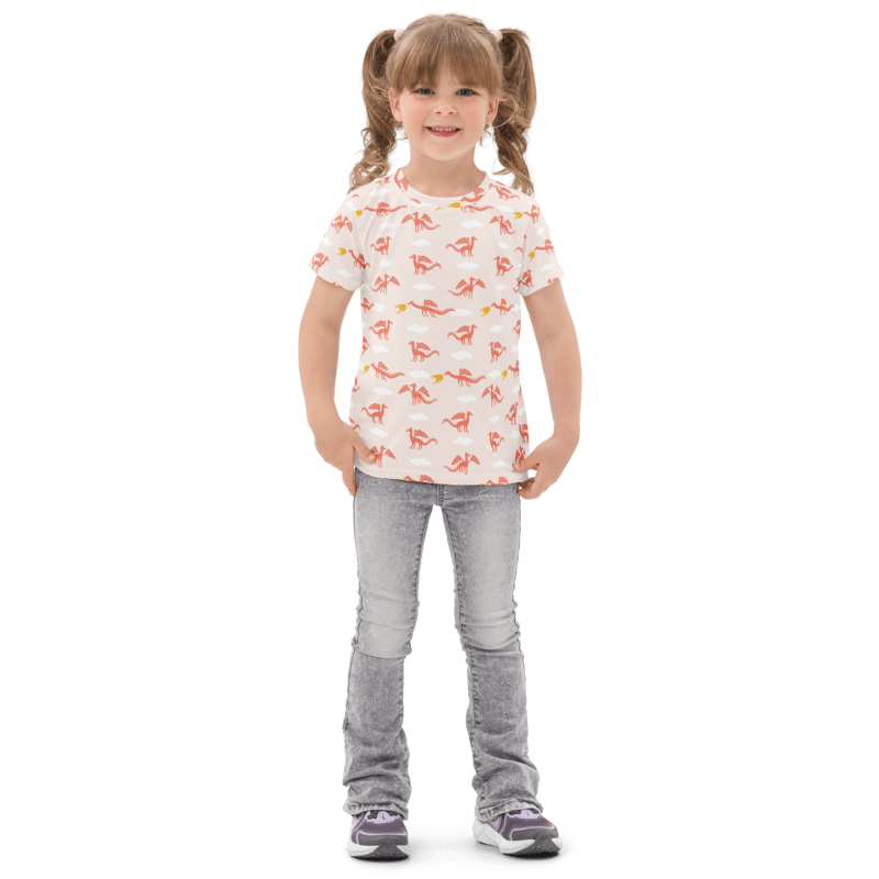 Soft Toddler Dragon All-Over Print T-shirt