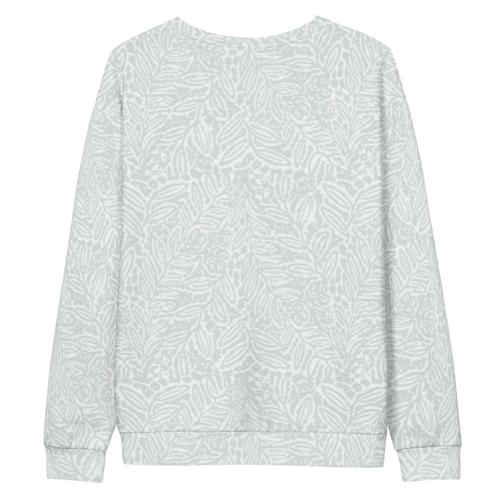 Sage Green Botanical Sweatshirt