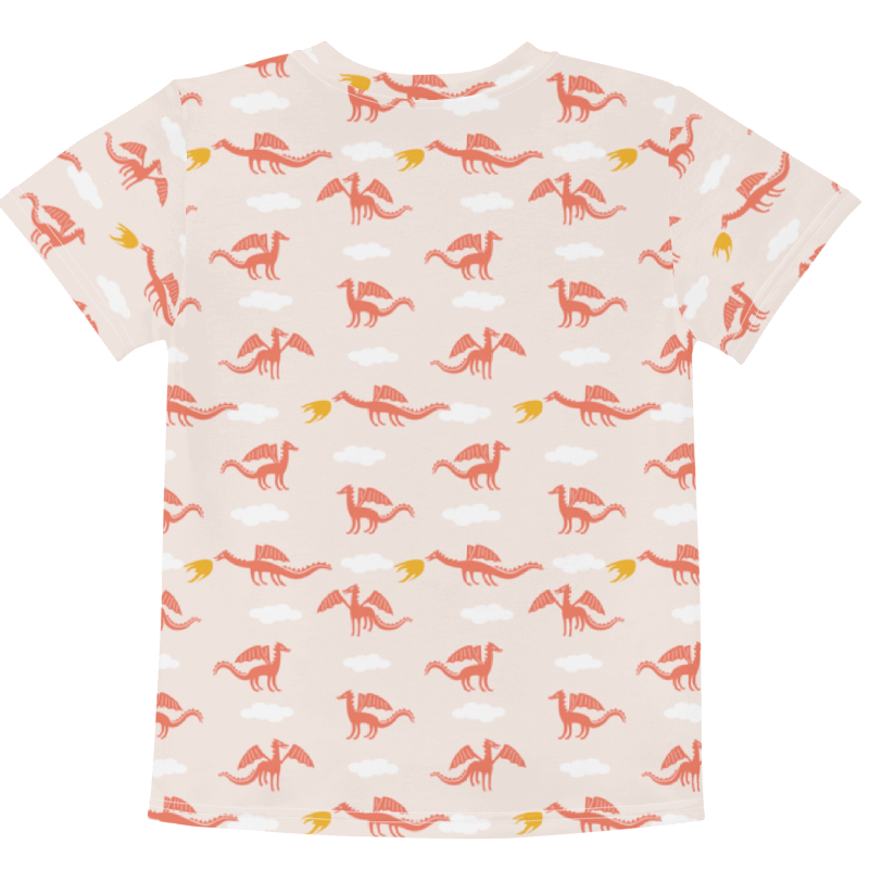 Soft Toddler Dragon All-Over Print T-shirt