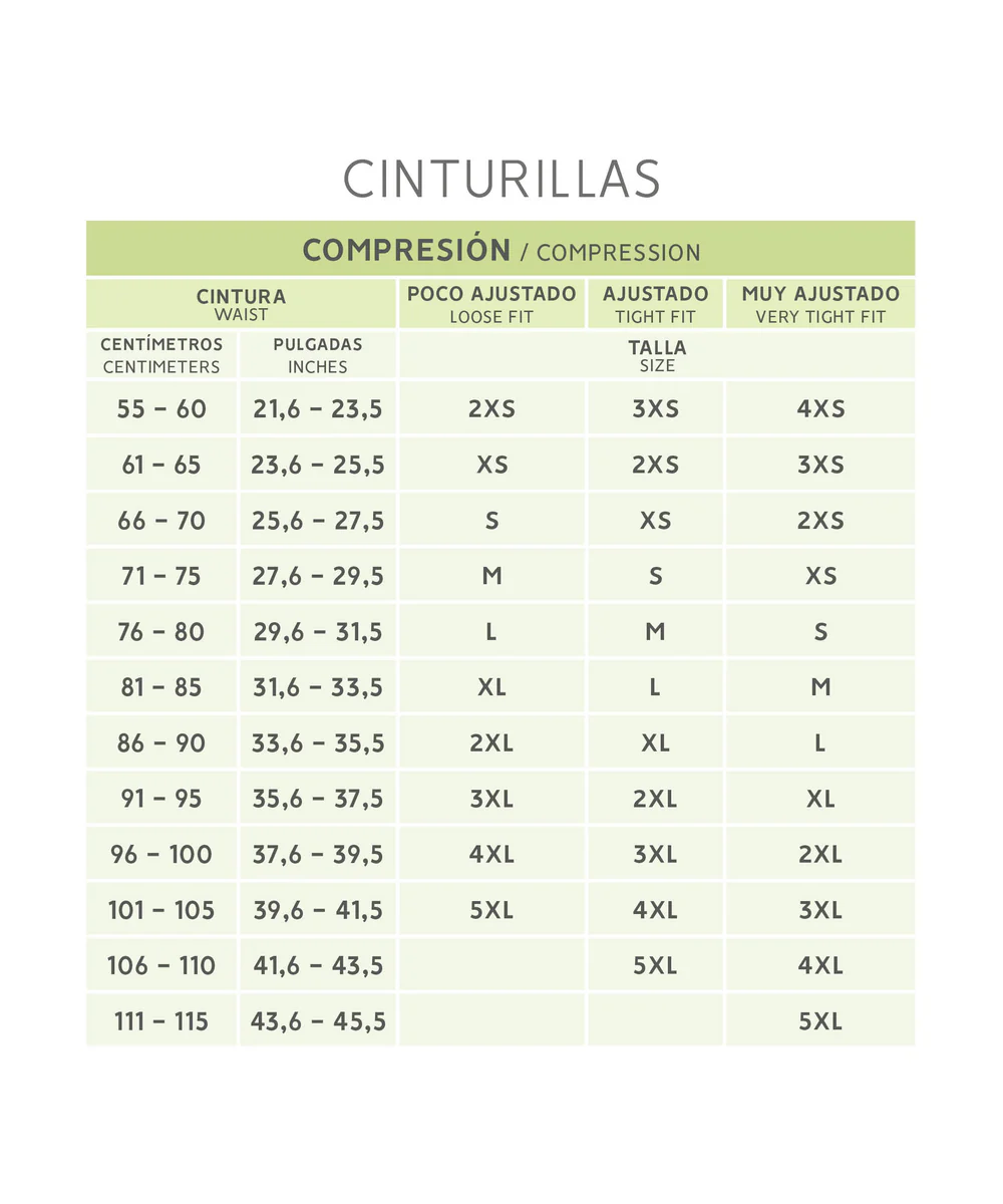 CINTURILLA REDUCTORA MANGA SISA ( REF. O-066 )