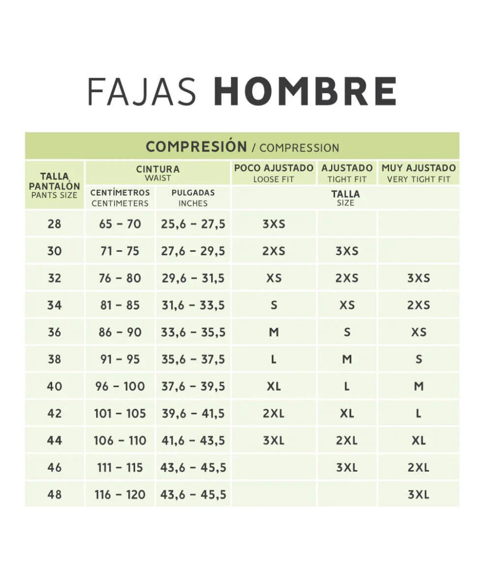 Faja Correctora de Postura Hombre  Ref. H-011 