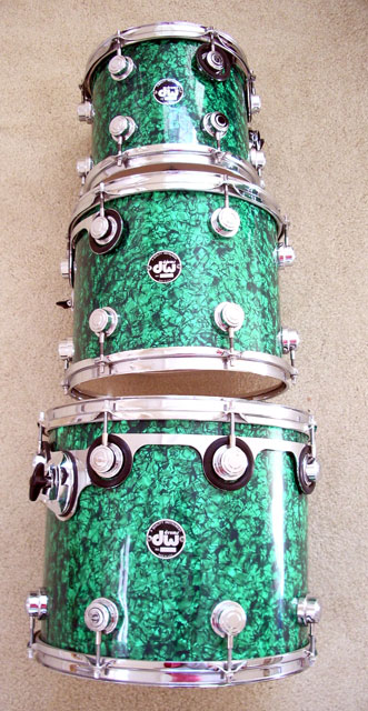 DW Collectors Green Swirl Re-wrap - Restoration