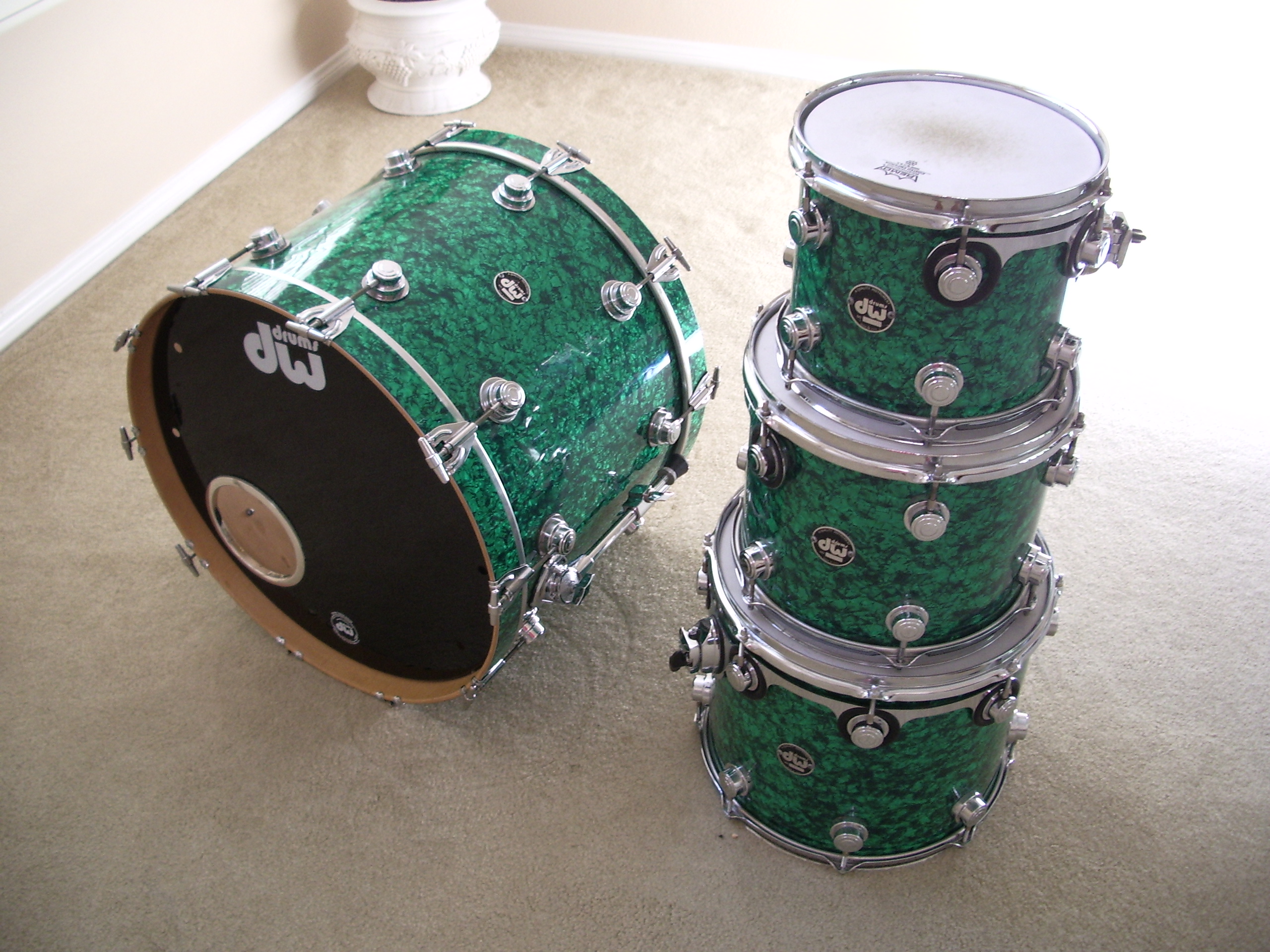 DW Collectors Green Swirl Re-wrap - Restoration