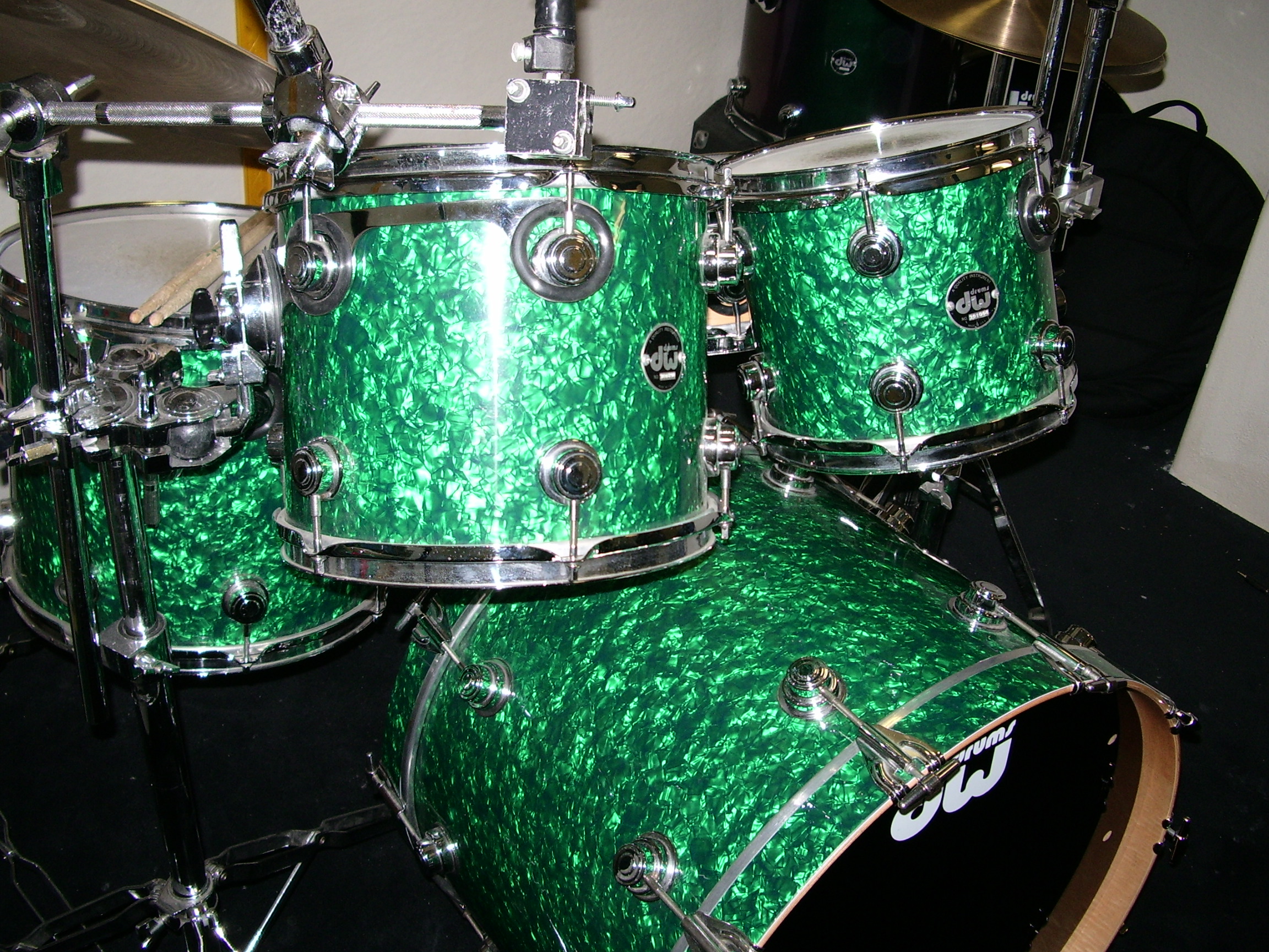 DW Collectors Green Swirl Re-wrap - Restoration