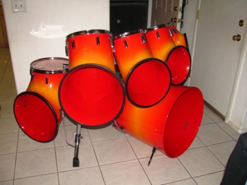 North Drums Sunburst Car Lacquer Restoration