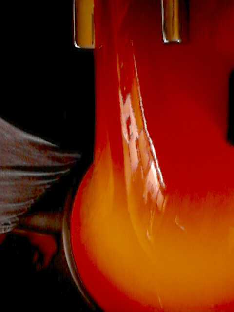 North Drums Sunburst Car Lacquer Restoration