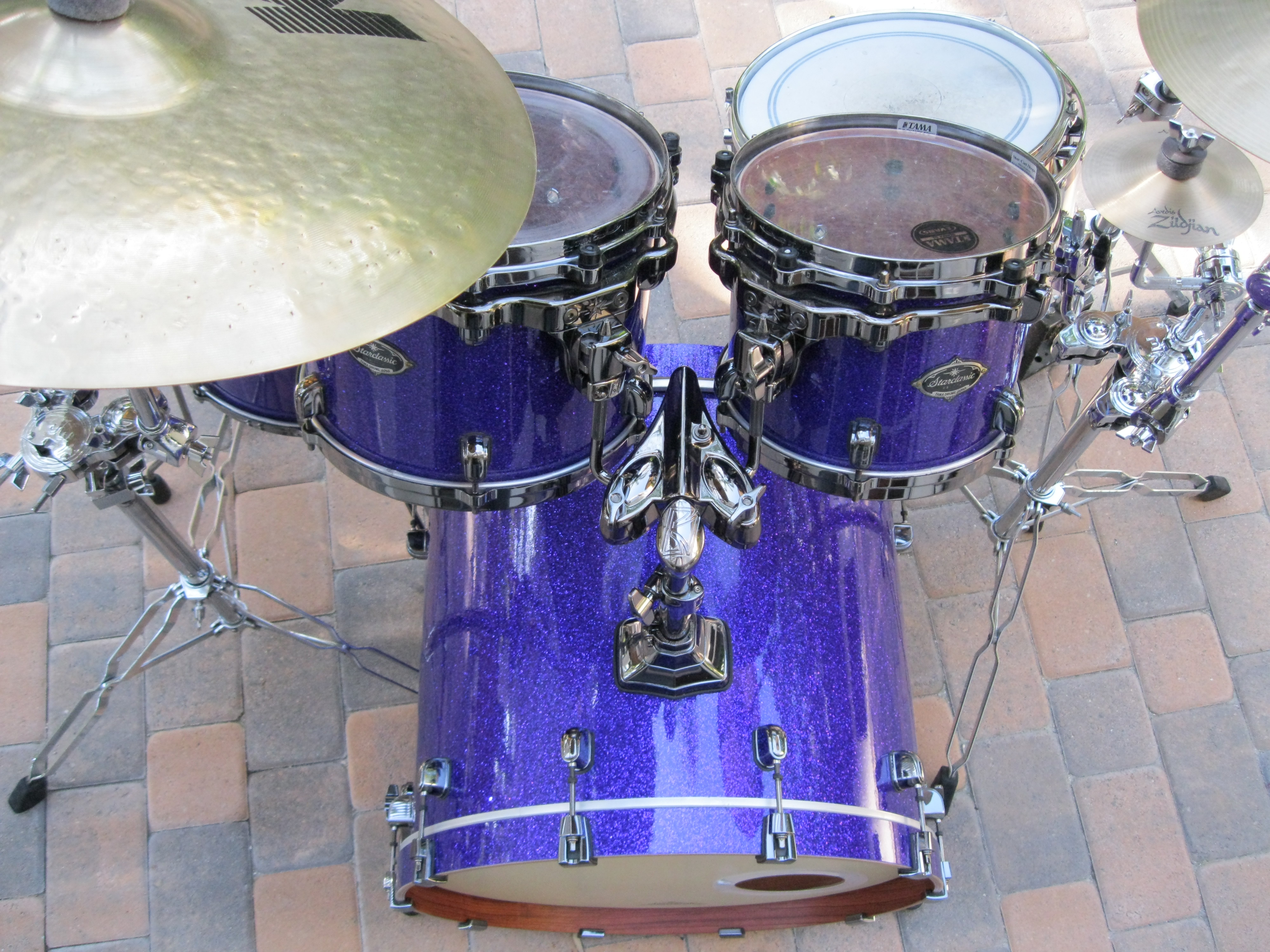 Tama Starclassic Purple Flake Lacquer