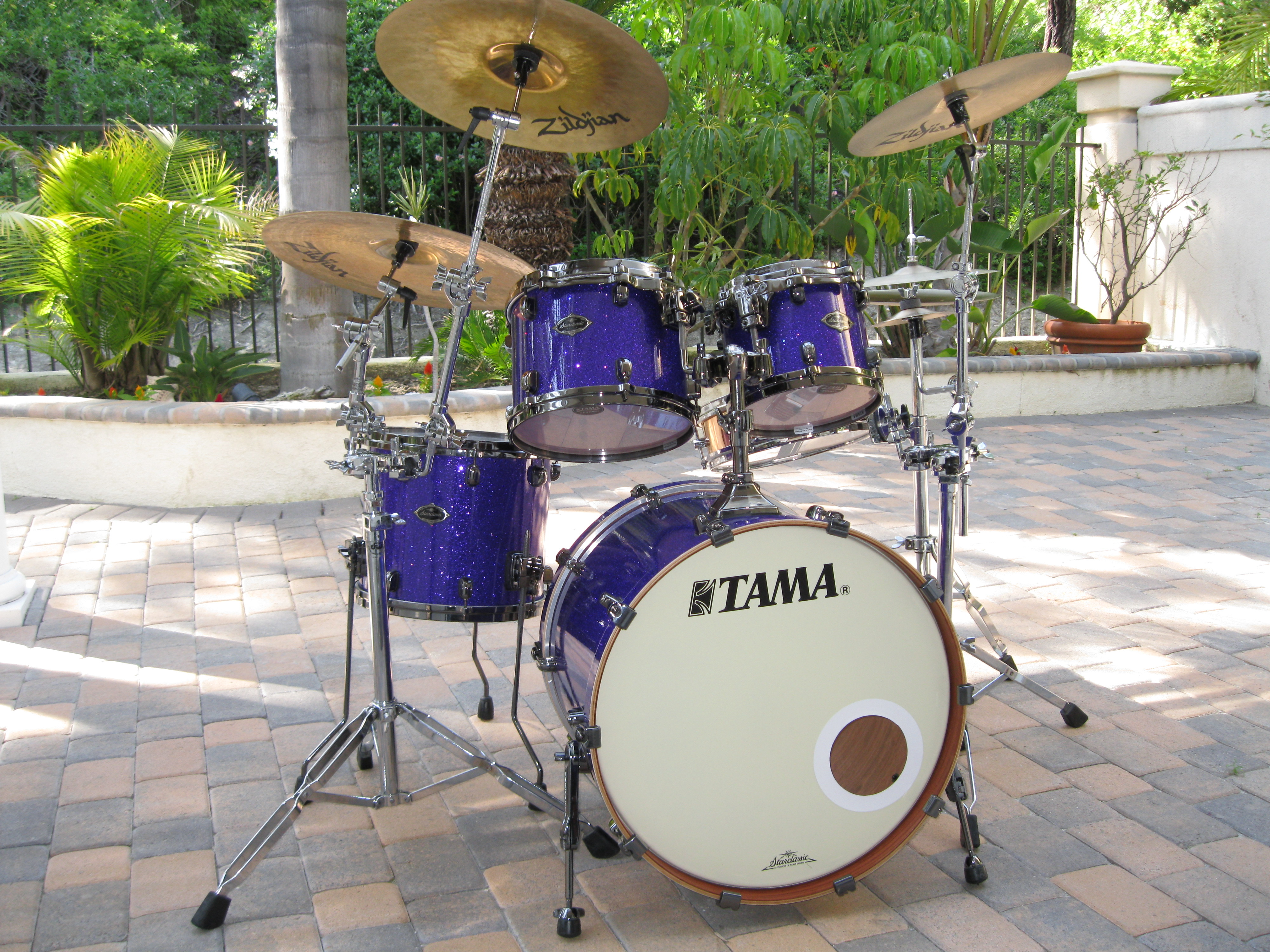 Tama Starclassic Purple Flake Lacquer