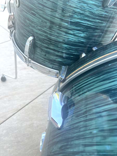 Pearl Blue/Green Oyster Maple Resto Mod