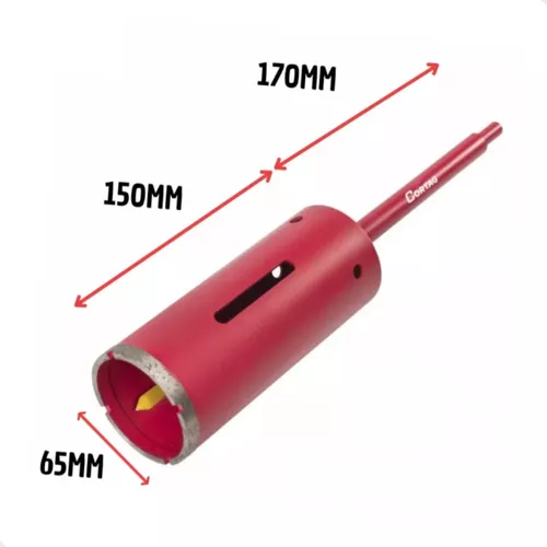 Mecha de Copa perforadora de cuerpo largo, desarrollada para instalaciones de aire acondicionado