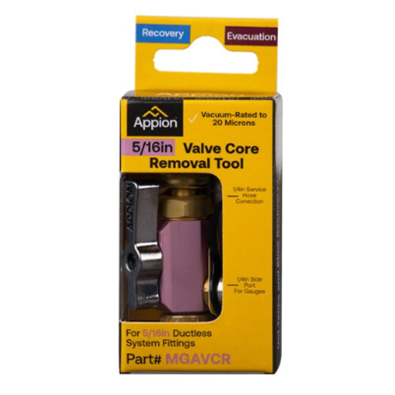 Apion Válvula extractor de nucleo ( obus )MGAVCR 5/16"