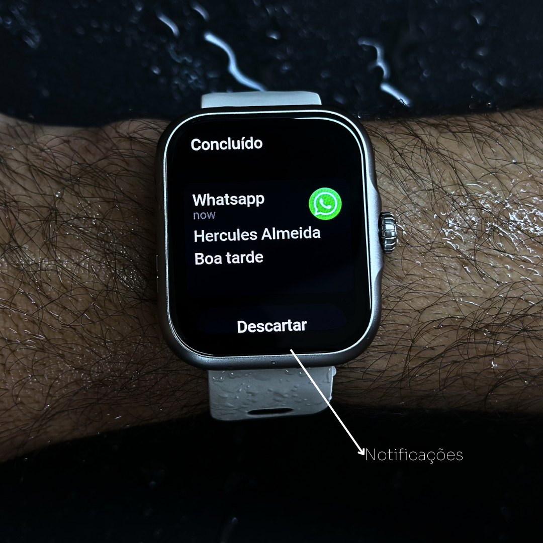 ACTION WEARZONE | A PROVA D'ÁGUA, GPS integrado e 7 Dias de Bateria