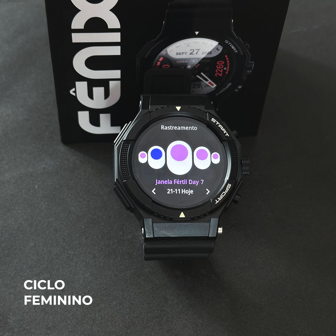 FÊNIX WEARZONE |1ATM | GPS INTEGRADO | 100 MODOS ESPORTE