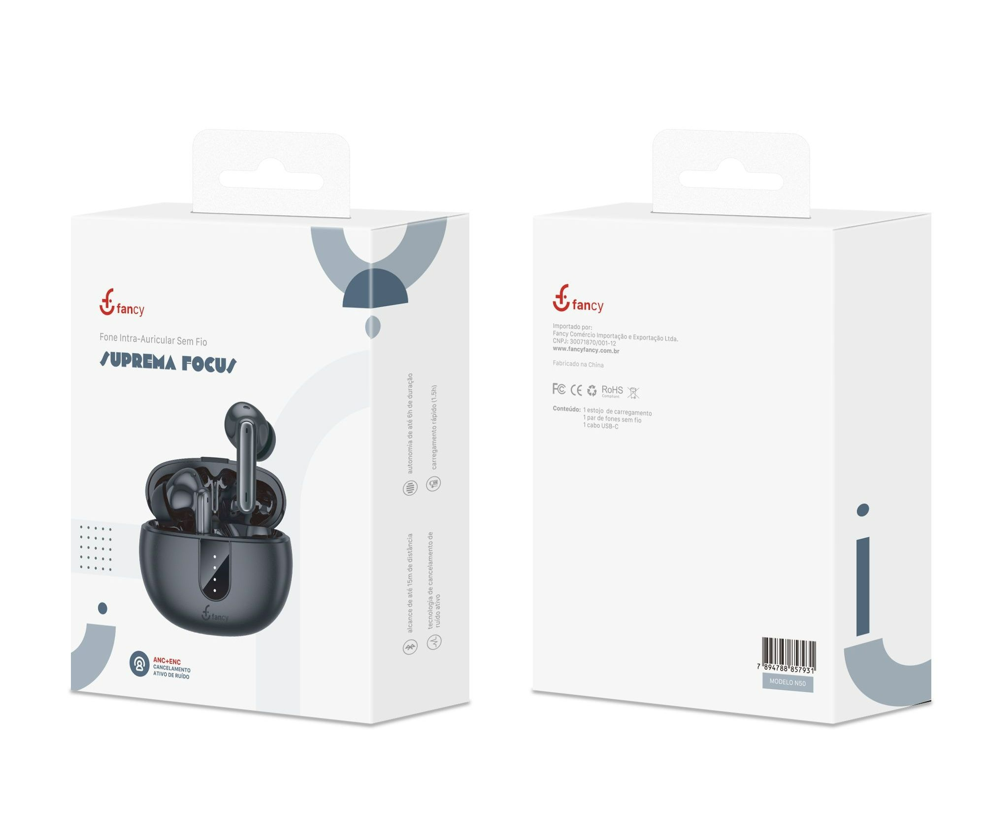Fone de Ouvido Focus - N50