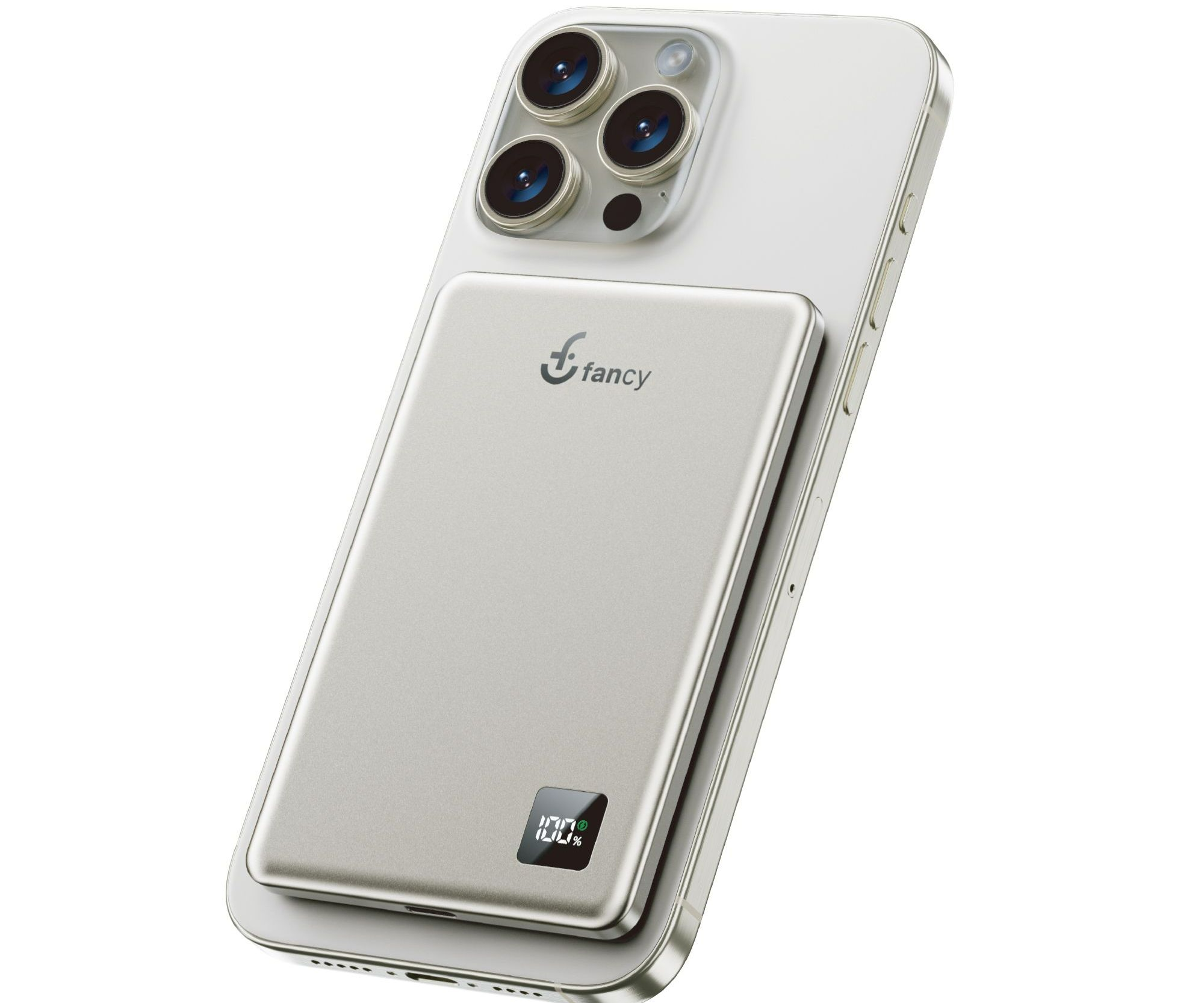 Power Bank Metal Magnético Ultrafino Fancy - FP07 